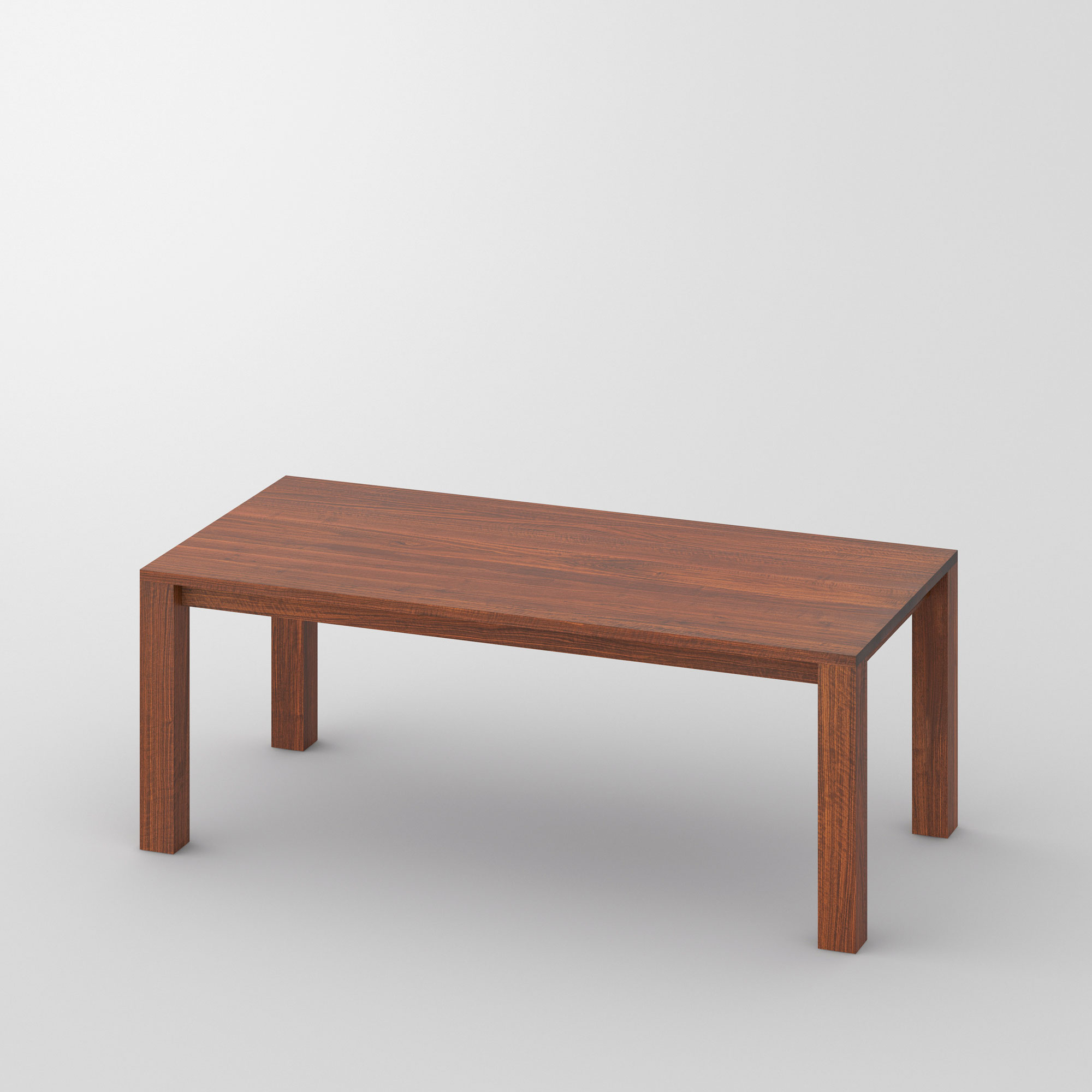 Esszimmertisch Rustikal CUBUS 3 B10X10 cam1 Maßgefertigt aus Massivholz von vitamin design