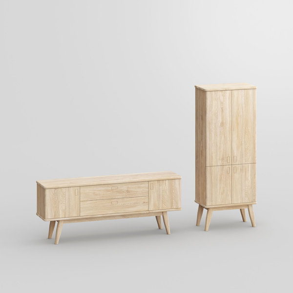 Massivholz Sideboard Kommode AETAS SPACE vitamin-design Maßgefertigt aus Massivholz von vitamin design