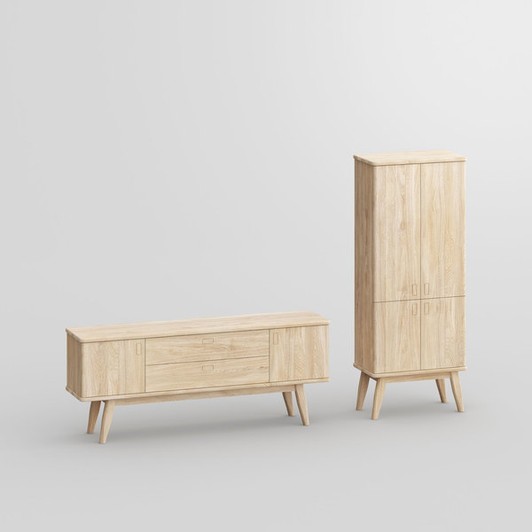 Massivholz Sideboard Kommode AETAS SPACE vitamin-design Maßgefertigt aus Massivholz von vitamin design