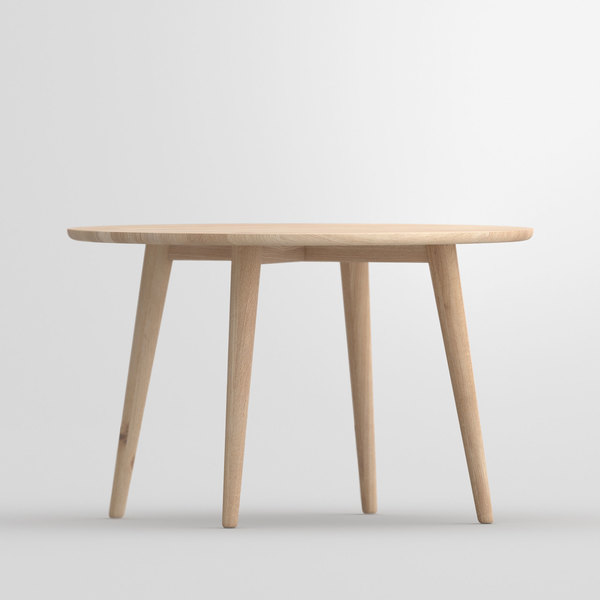 Dining Table Round AMBIO ROUND vitamin-design custom made in solid wood by vitamin design