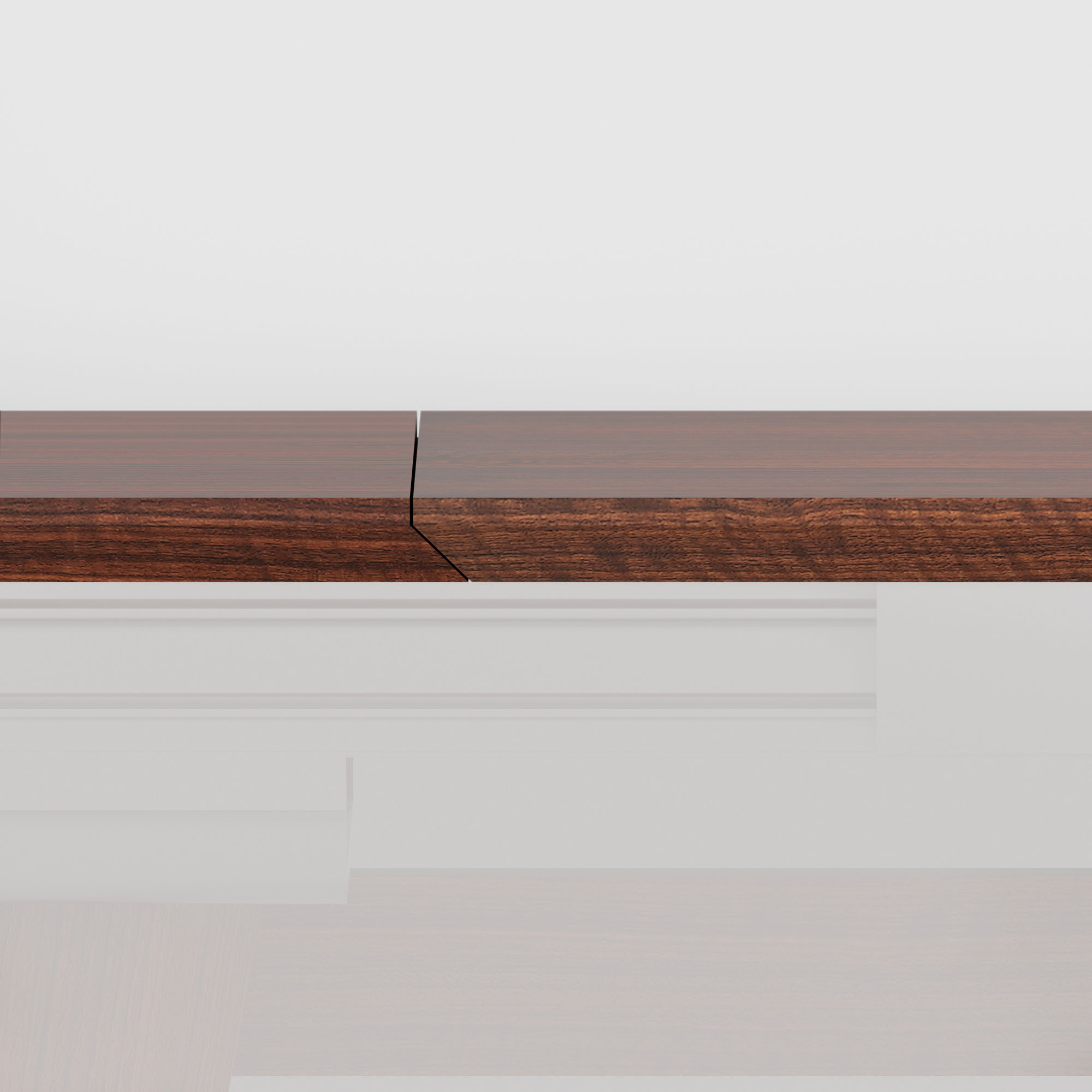 Ausziehbarer Designer Tisch RHOMBI BUTTERFLY cam4 Maßgefertigt aus Massivholz von vitamin design