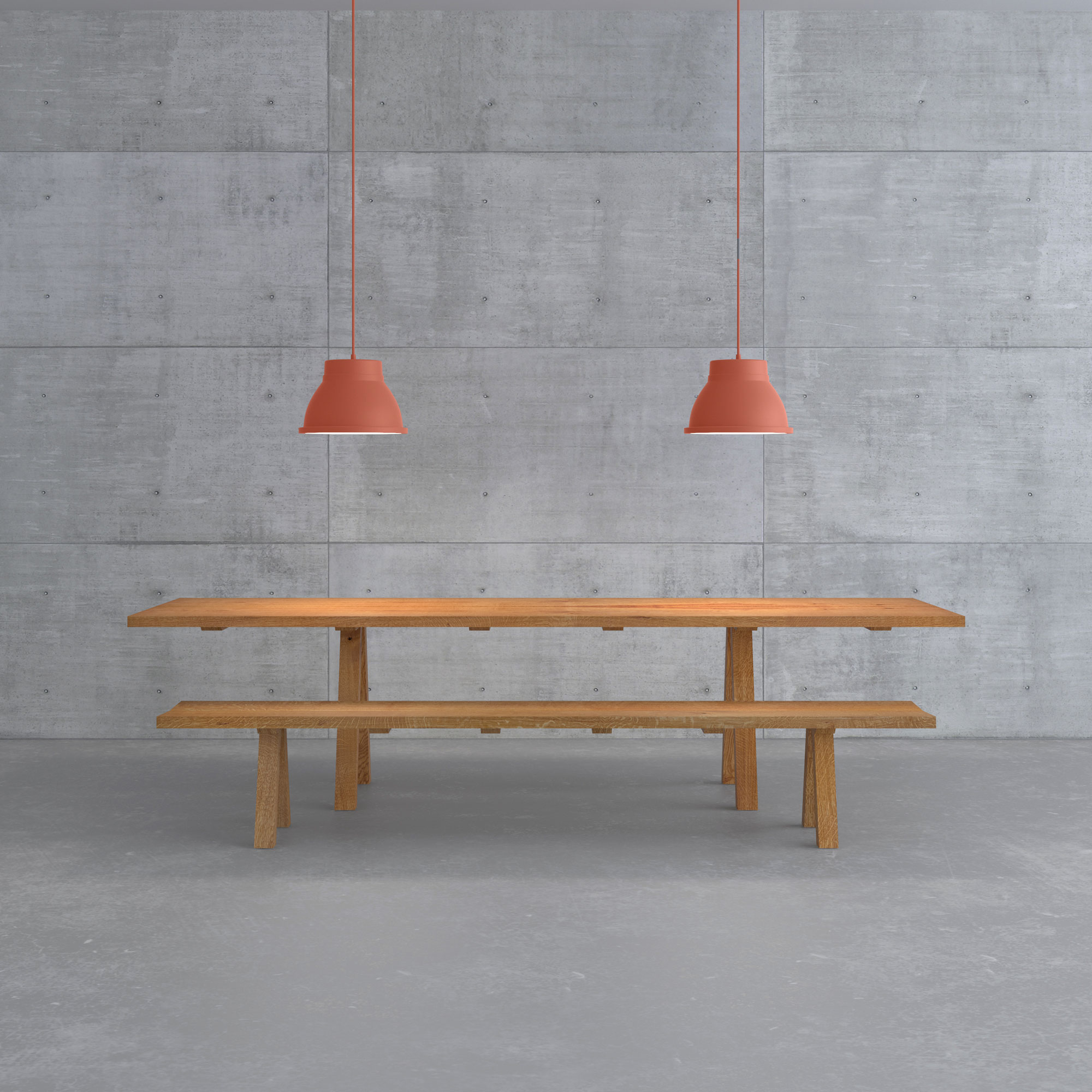 Baumstamm Bank PAPILIO SIMPLE pk Maßgefertigt aus Massivholz von vitamin design