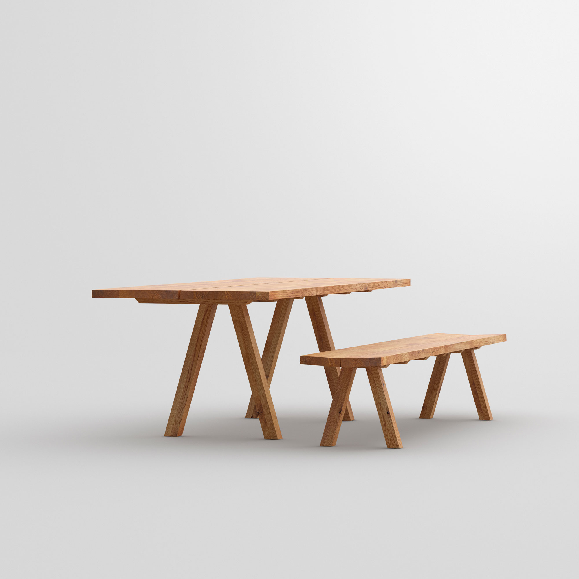 Holz Design Bank PAPILIO BASIC cam3 Maßgefertigt aus Massivholz von vitamin design