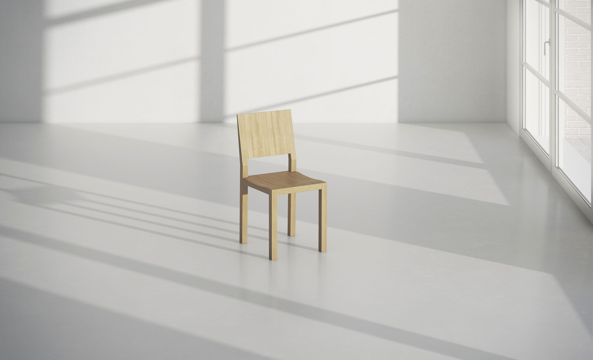 Massivholz Stuhl TAU TAU-studio Maßgefertigt aus Massivholz von vitamin design