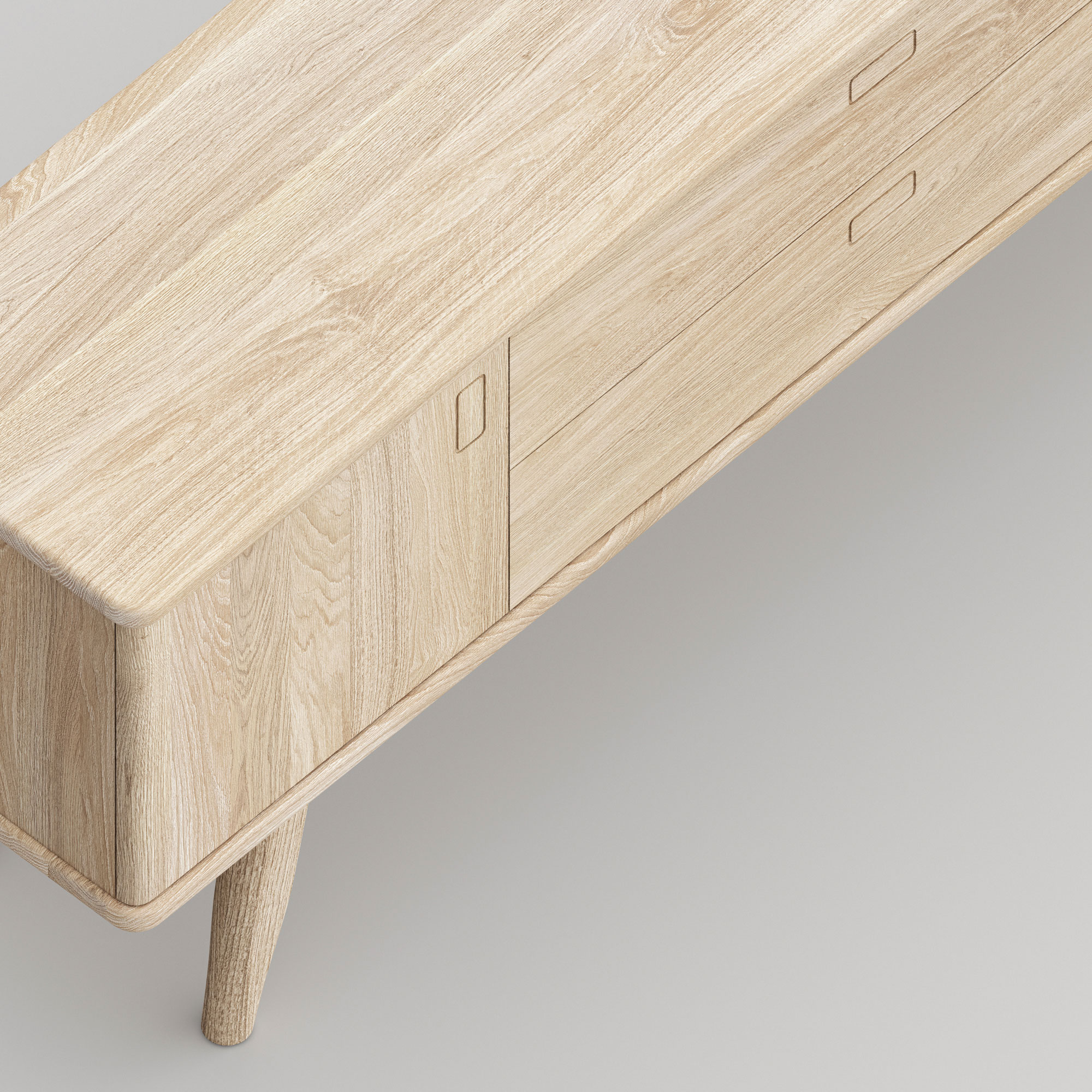 Massivholz Sideboard Kommode AETAS SPACE vitamin-design Maßgefertigt aus Massivholz von vitamin design