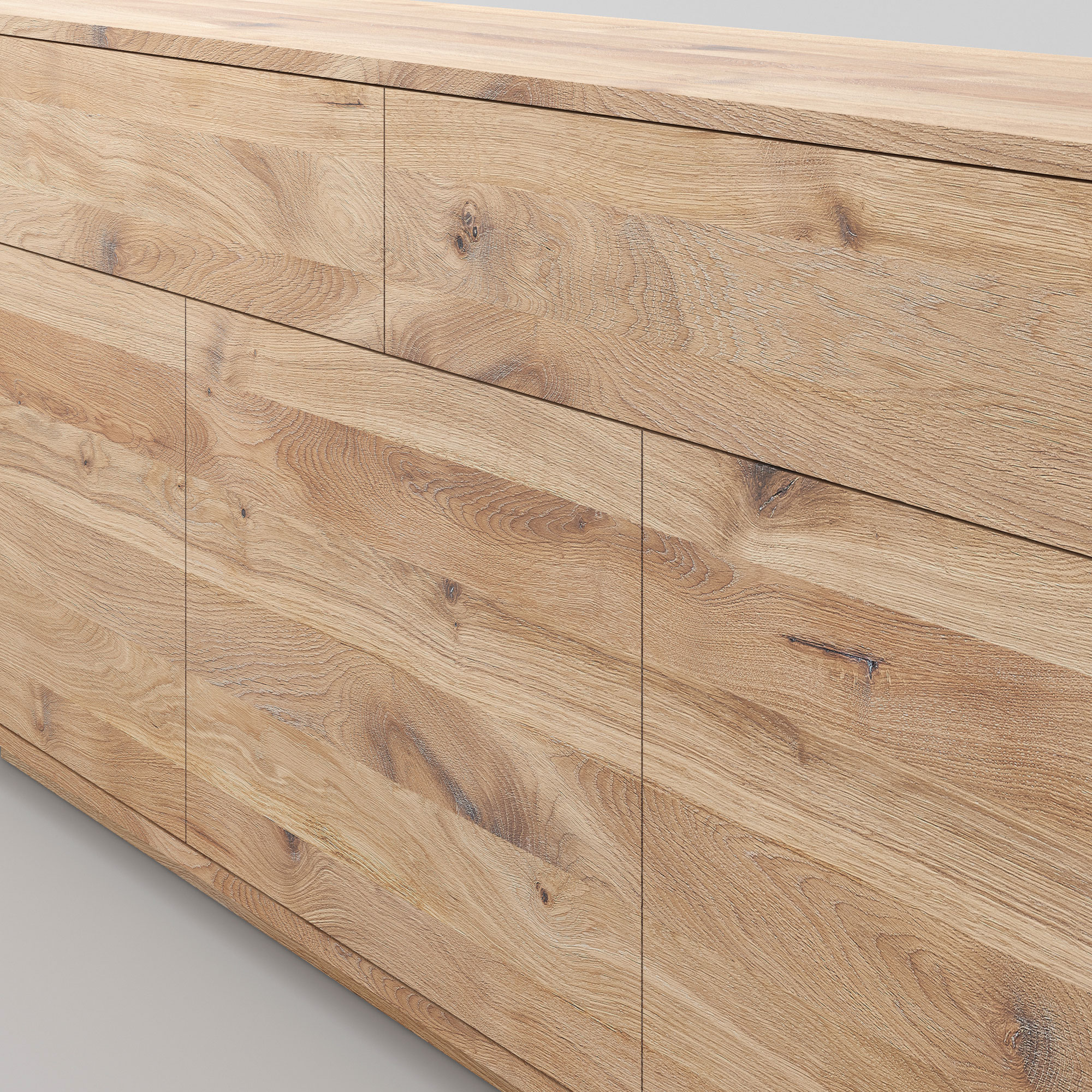 Holz Designerkommode LINEA cam4 Maßgefertigt aus Massivholz von vitamin design