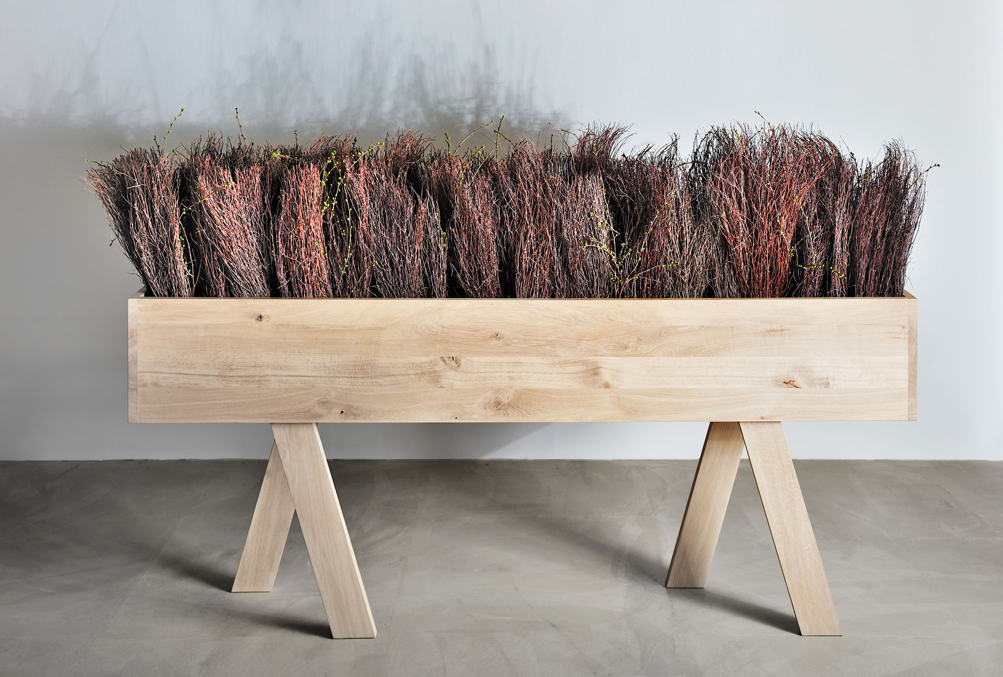 Holz Blumenregal GO K 4877 Maßgefertigt aus Massivholz von vitamin design