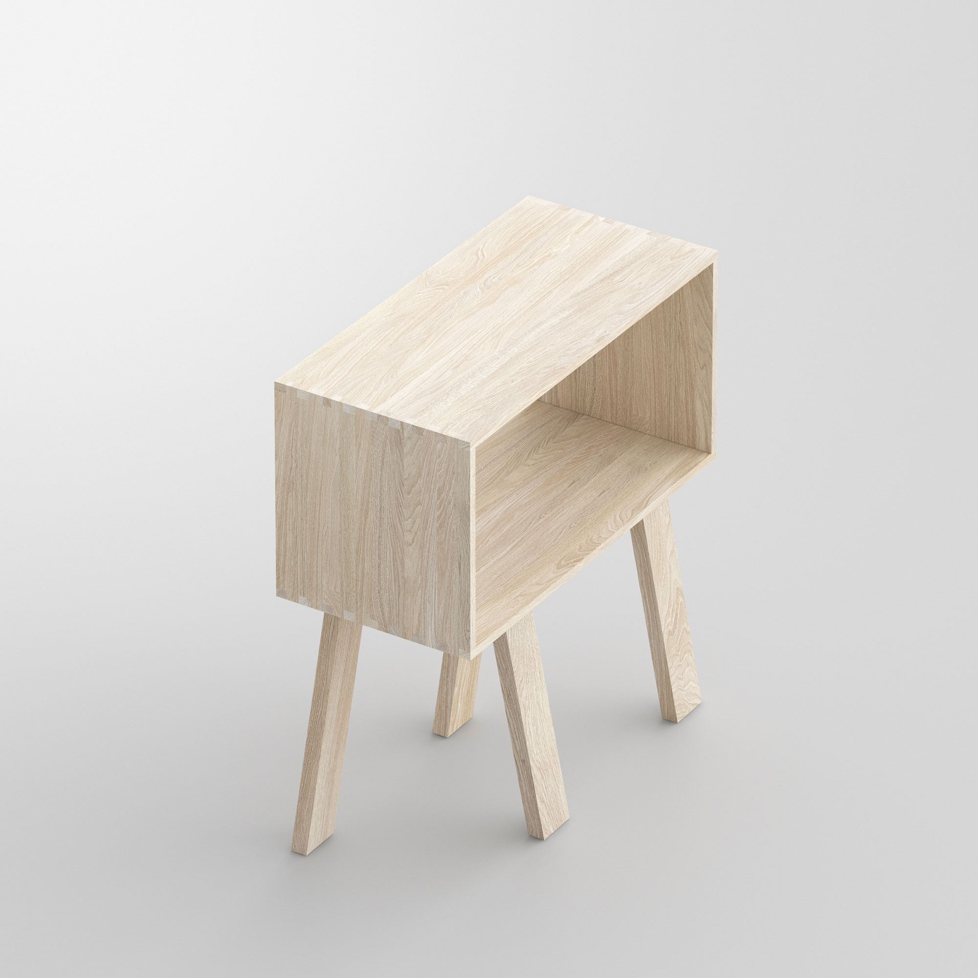 Massivholz Regal GO RW 0000 Maßgefertigt aus Massivholz von vitamin design