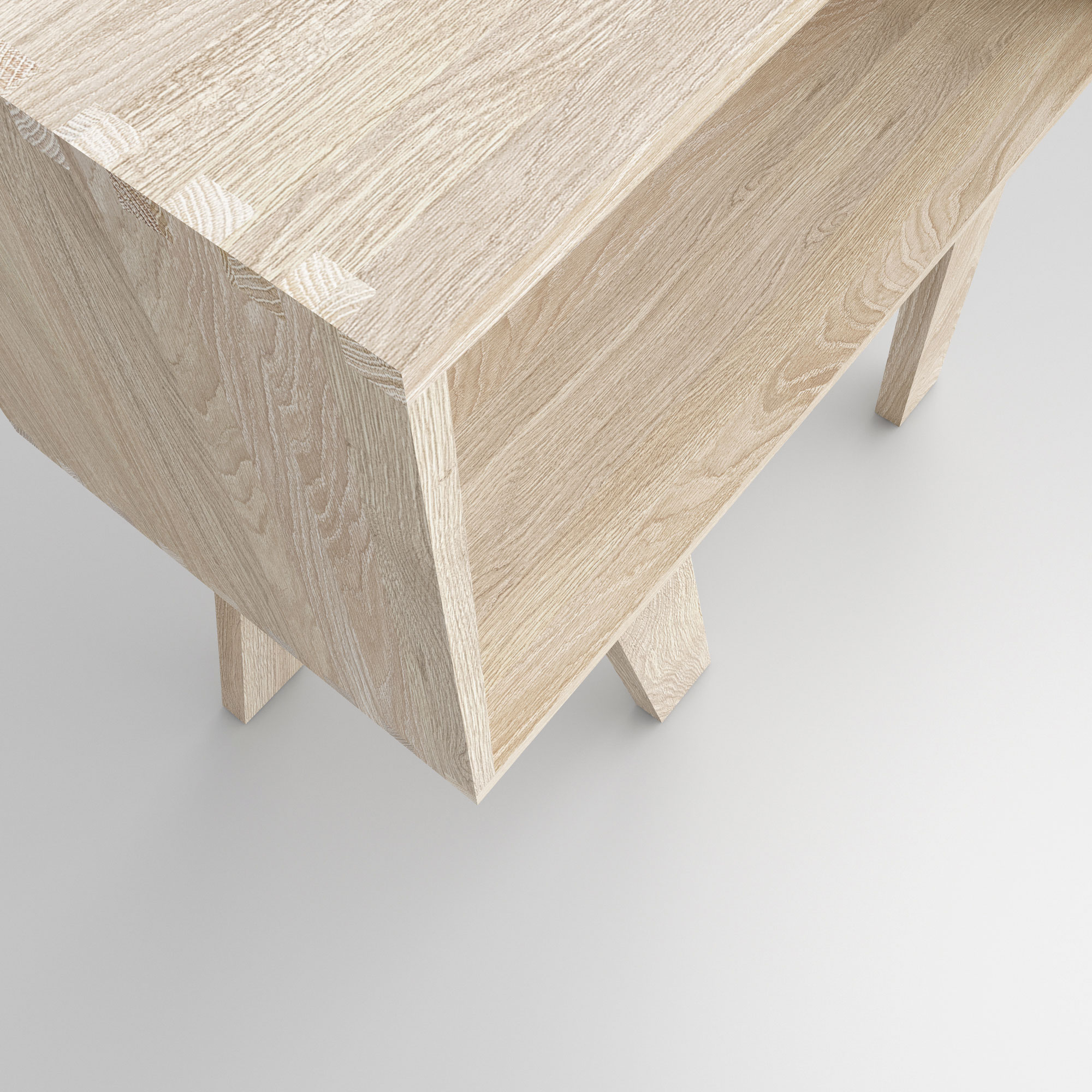 Massivholz Regal GO RW 0000 Maßgefertigt aus Massivholz von vitamin design