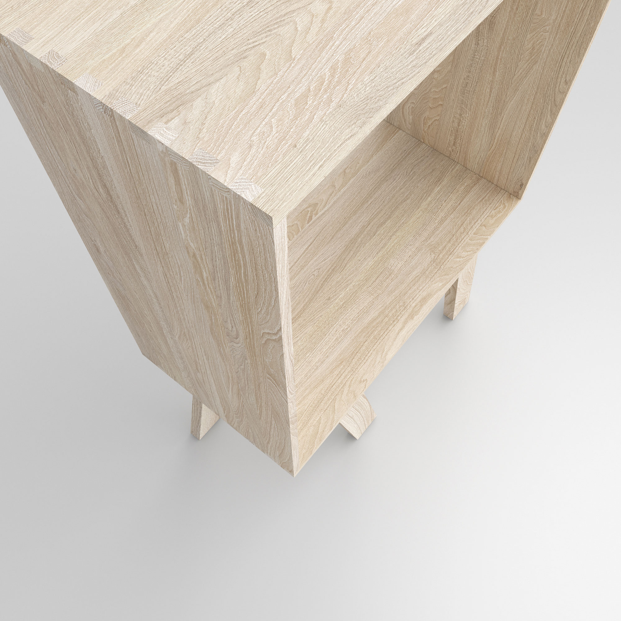 Massivholz Regal GO RW 0000 Maßgefertigt aus Massivholz von vitamin design