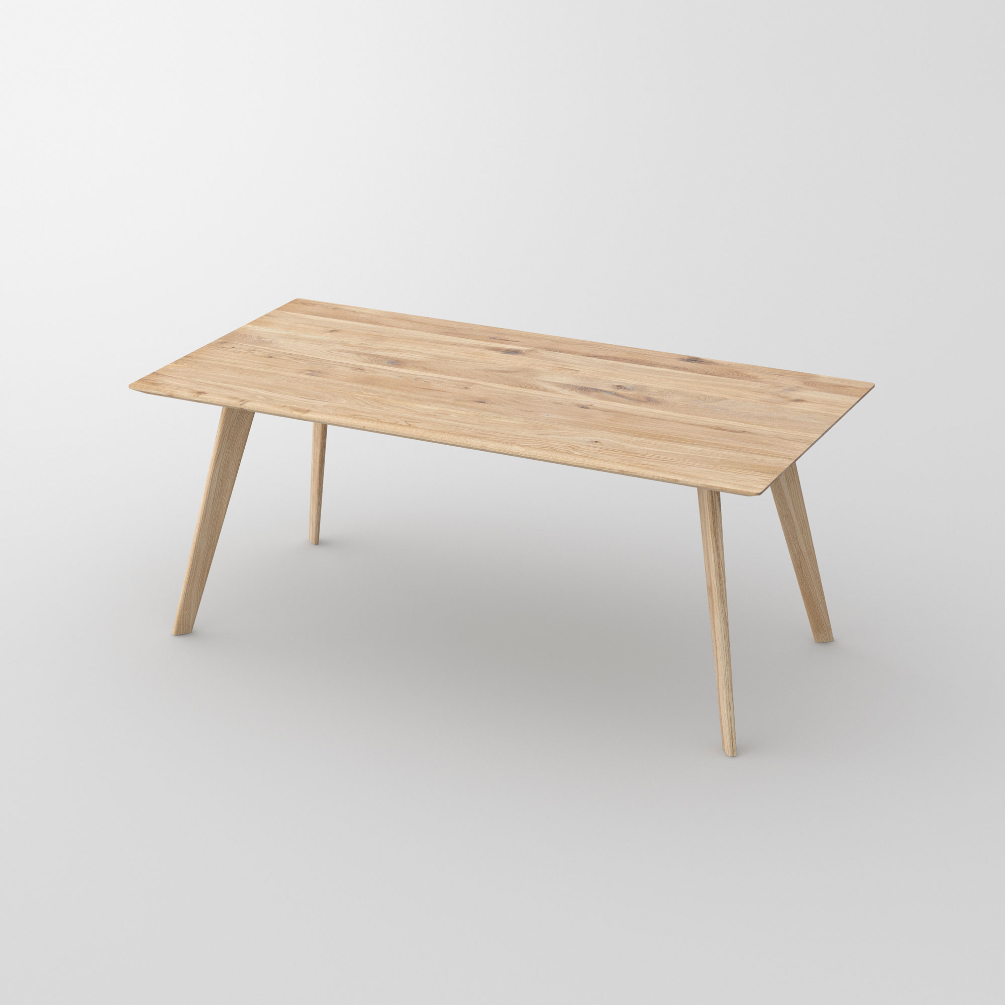 Filigraner Massivholz Esstisch CITIUS SOFT cam1 Maßgefertigt aus Massivholz von vitamin design