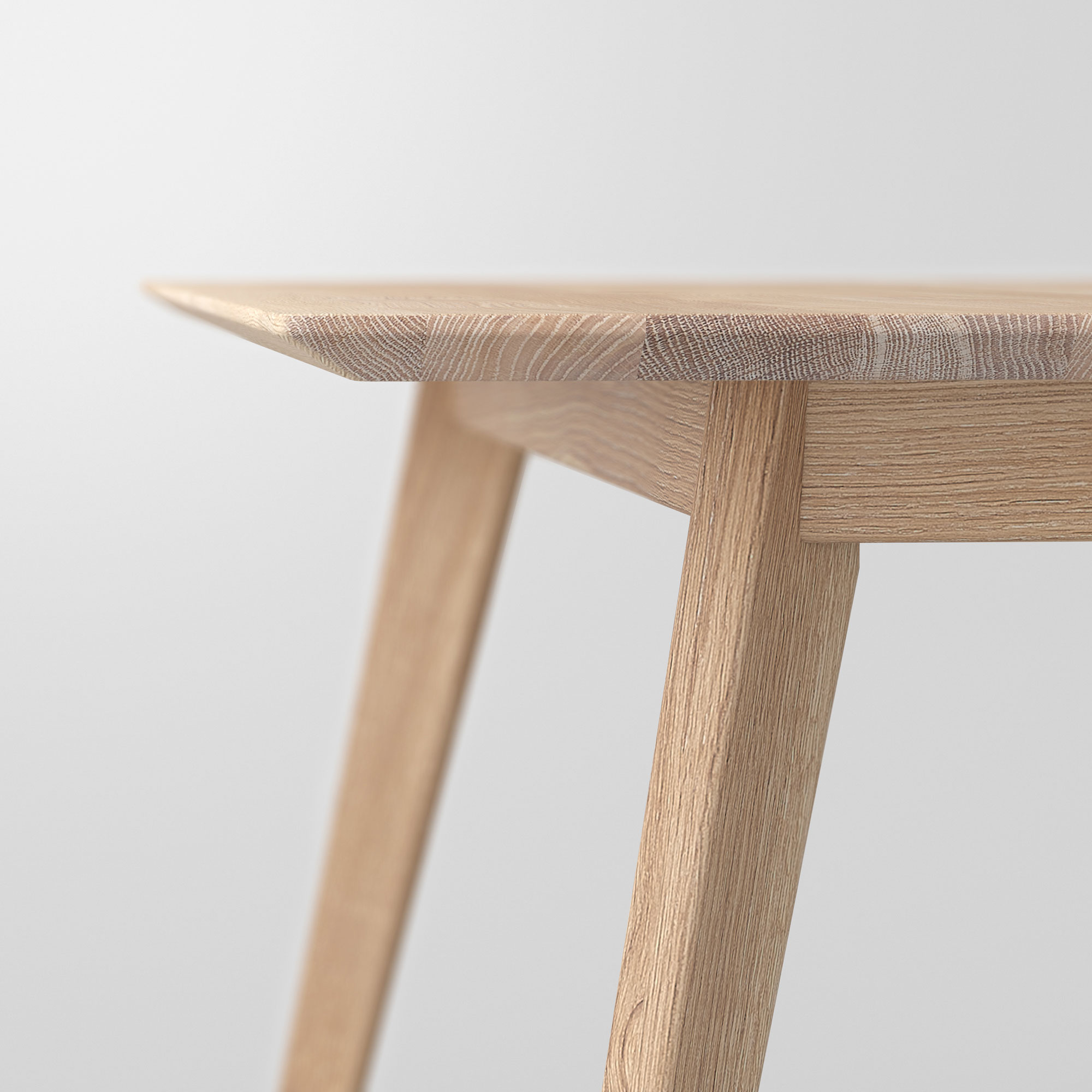 Filigraner Massivholz Esstisch CITIUS SOFT cam4 Maßgefertigt aus Massivholz von vitamin design