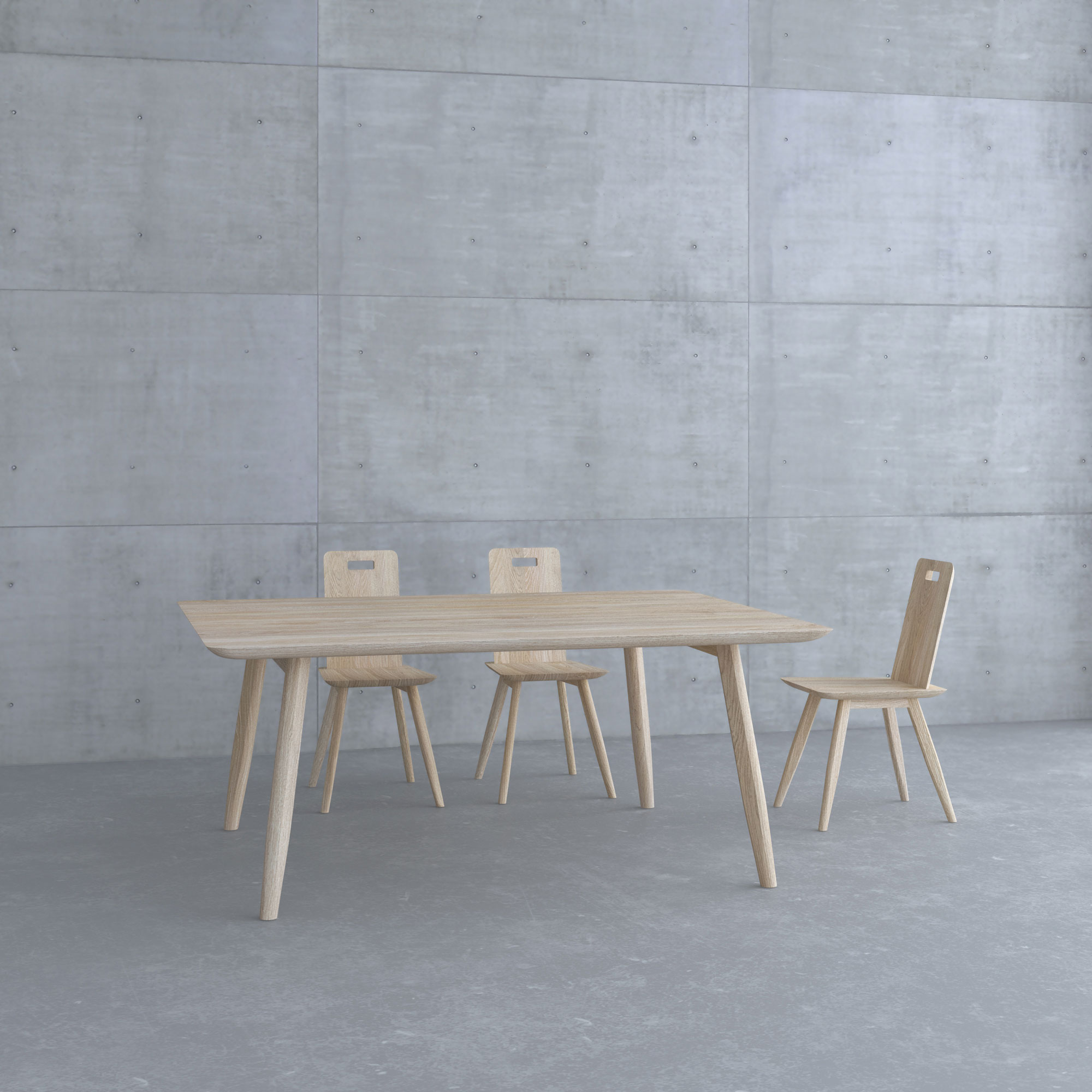 Designer Holztisch AETAS vitamin-design Maßgefertigt aus Massivholz von vitamin design