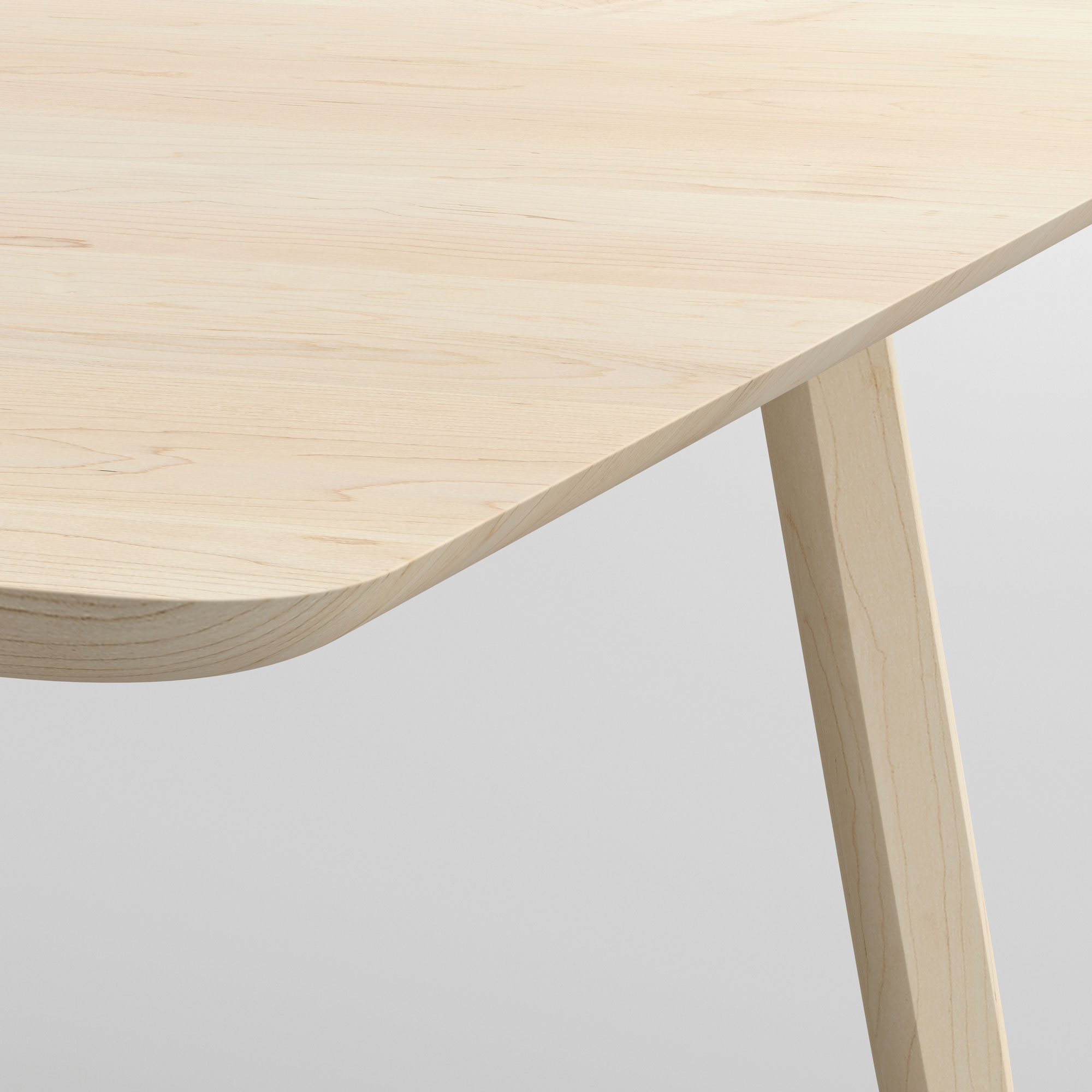 Designer Holz Esstisch AETAS BASIC 4 vitamin-design Maßgefertigt aus Massivholz von vitamin design