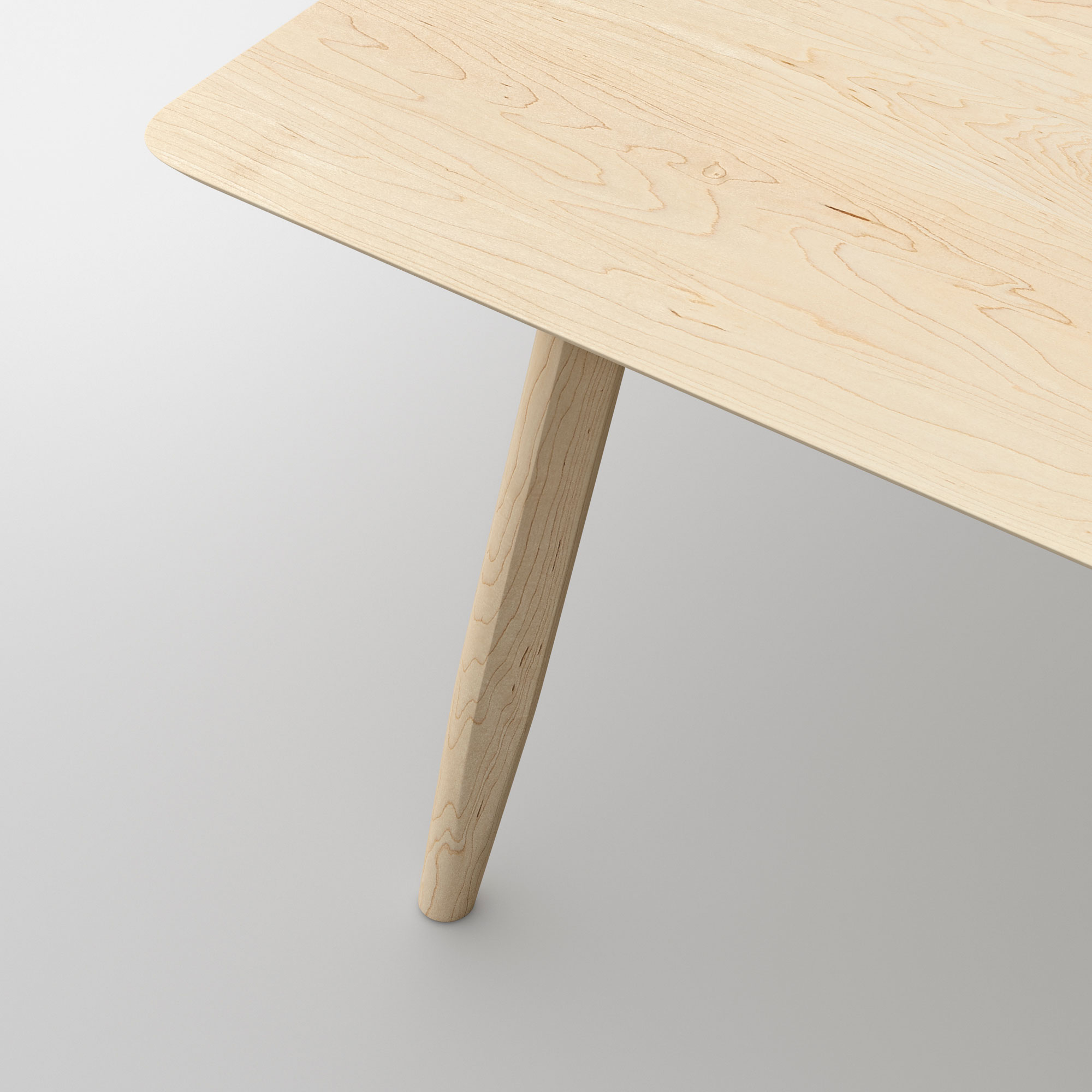 Designer Holz Esstisch AETAS BASIC 4 vitamin-design Maßgefertigt aus Massivholz von vitamin design