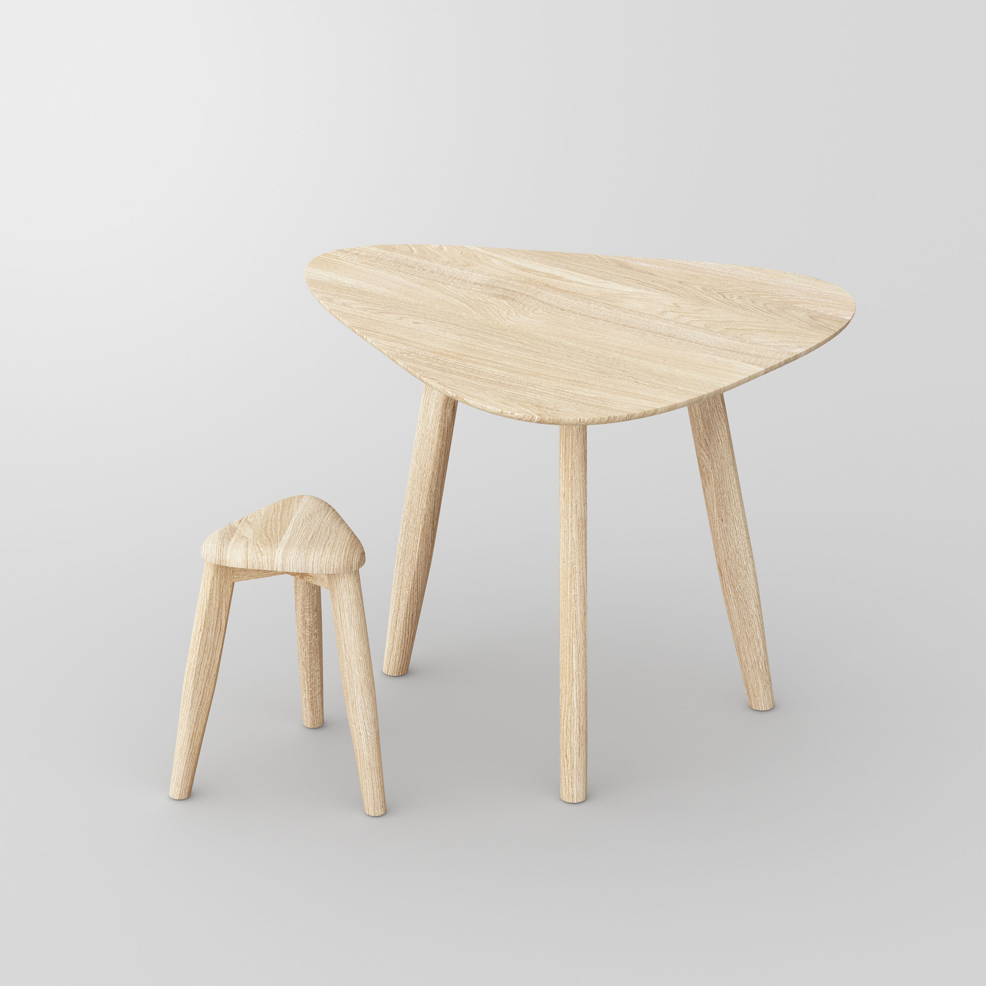 Designer Besprechungstisch AETAS SPACE vitamin-design Maßgefertigt aus Massivholz von vitamin design