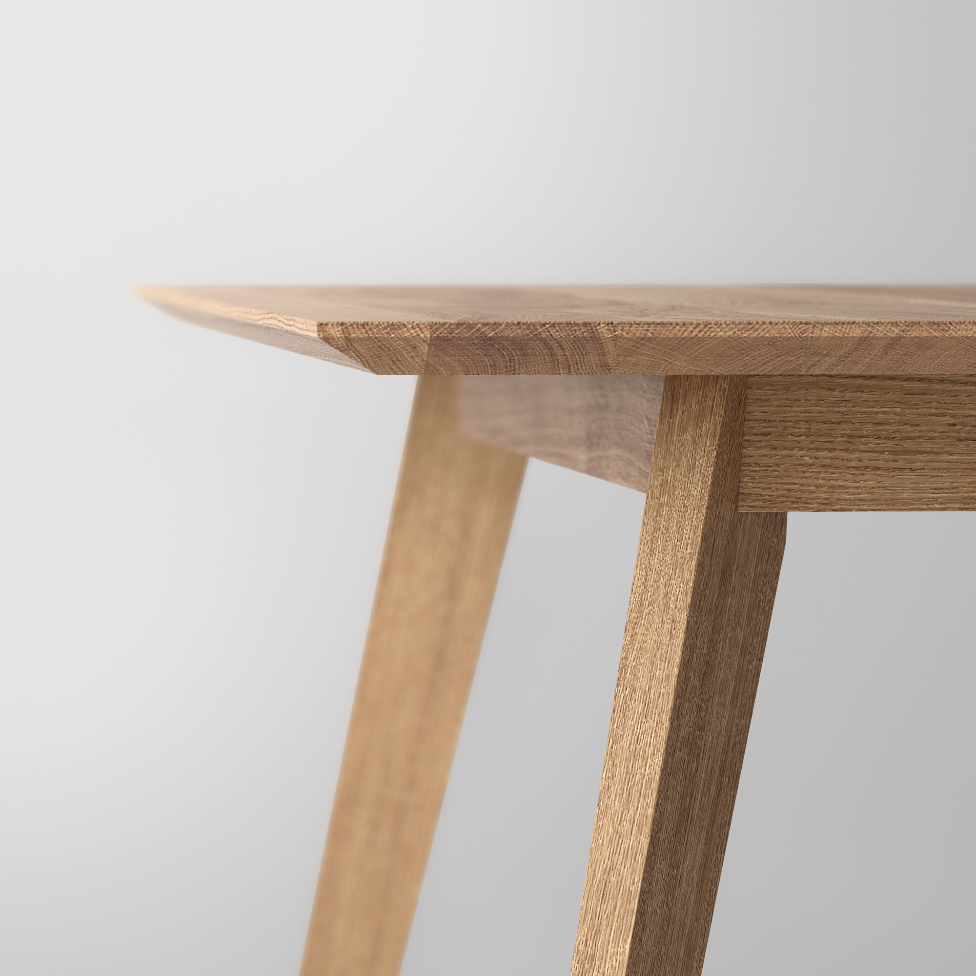 Filigraner Massivholz Esstisch CITIUS Cam5 Maßgefertigt aus Massivholz von vitamin design