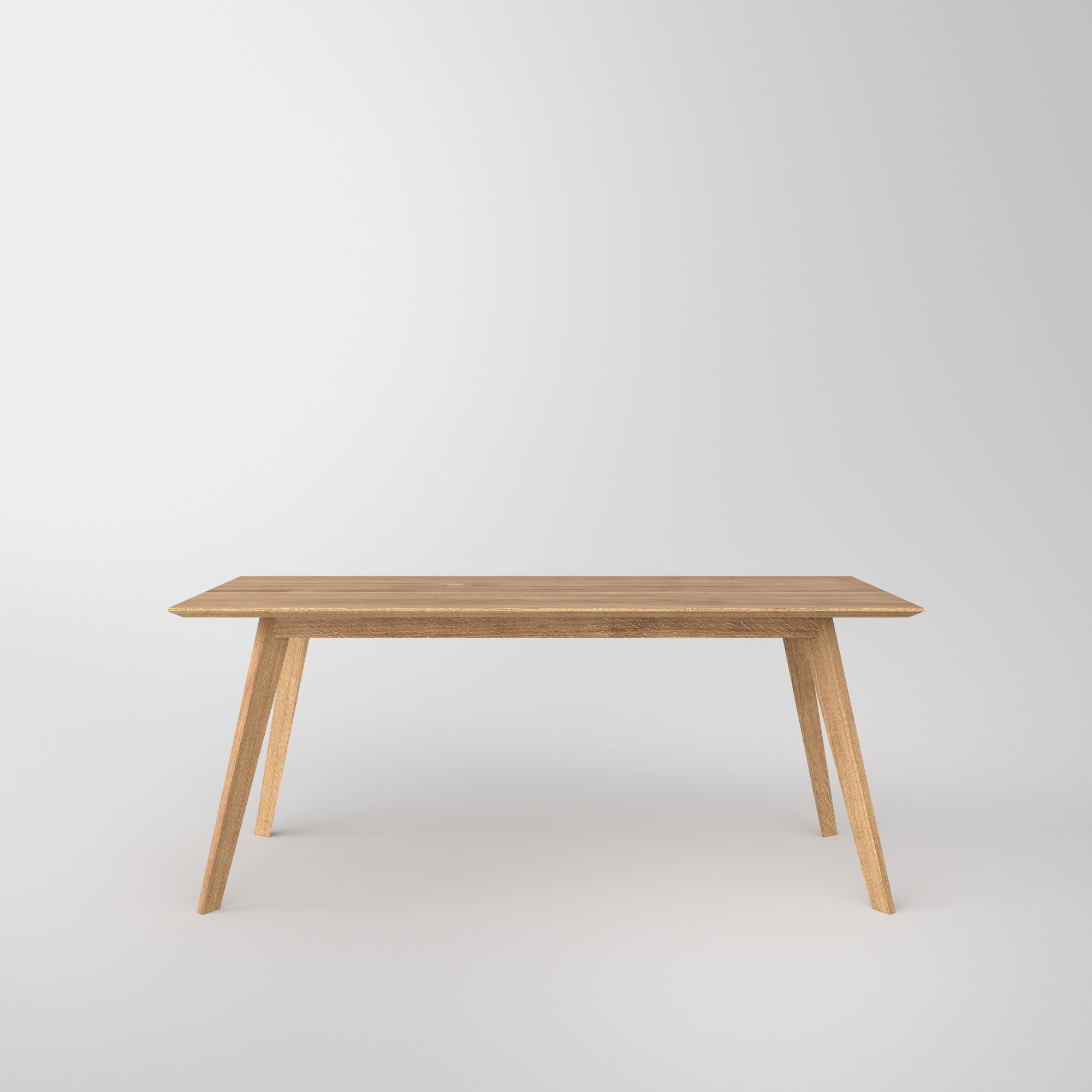 Filigraner Massivholz Esstisch CITIUS Cam3 Maßgefertigt aus Massivholz von vitamin design