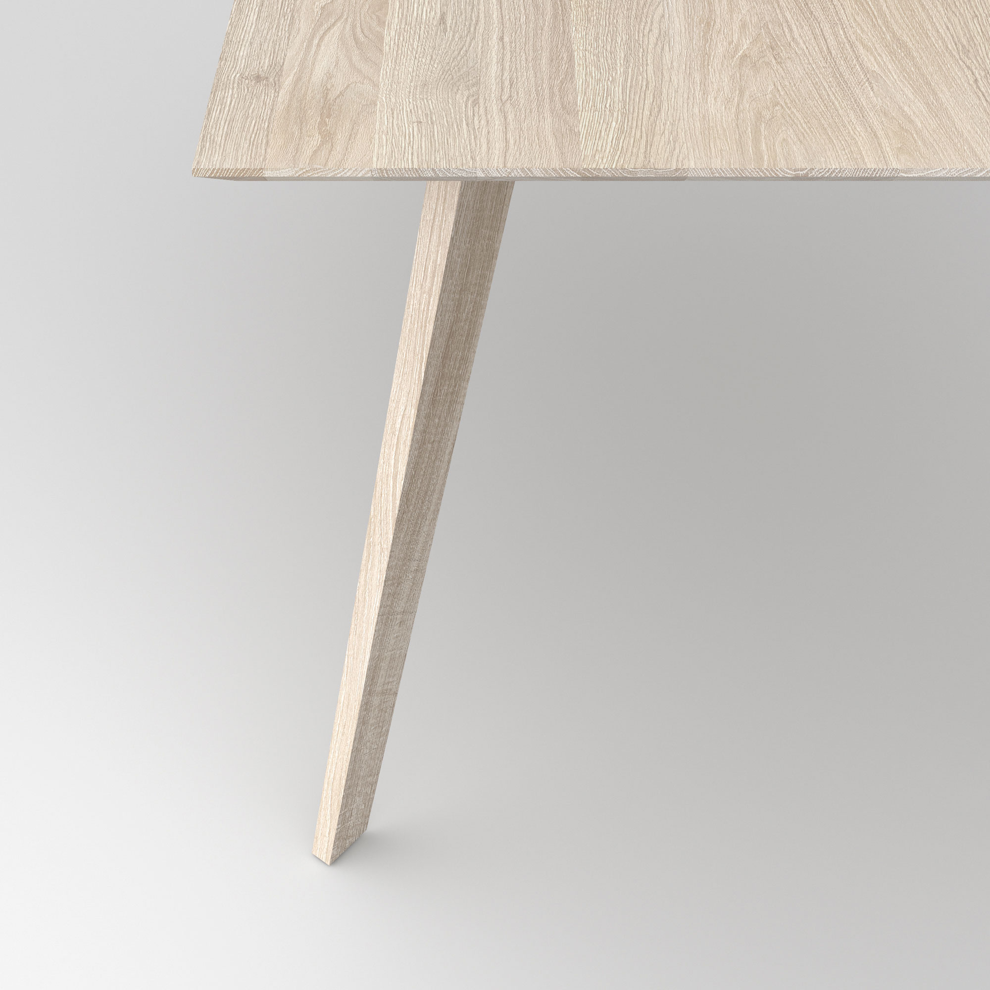 Filigraner Massivholz Esstisch CITIUS cam4 Maßgefertigt aus Massivholz von vitamin design