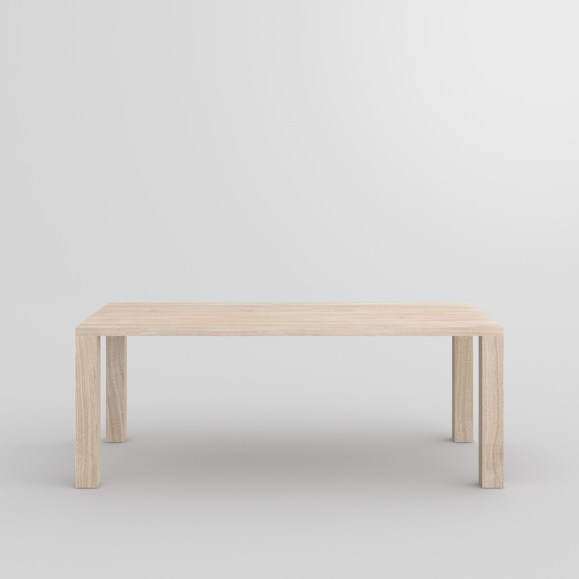 Zargenloser Tisch IUSTUS cam2 Maßgefertigt aus Massivholz von vitamin design