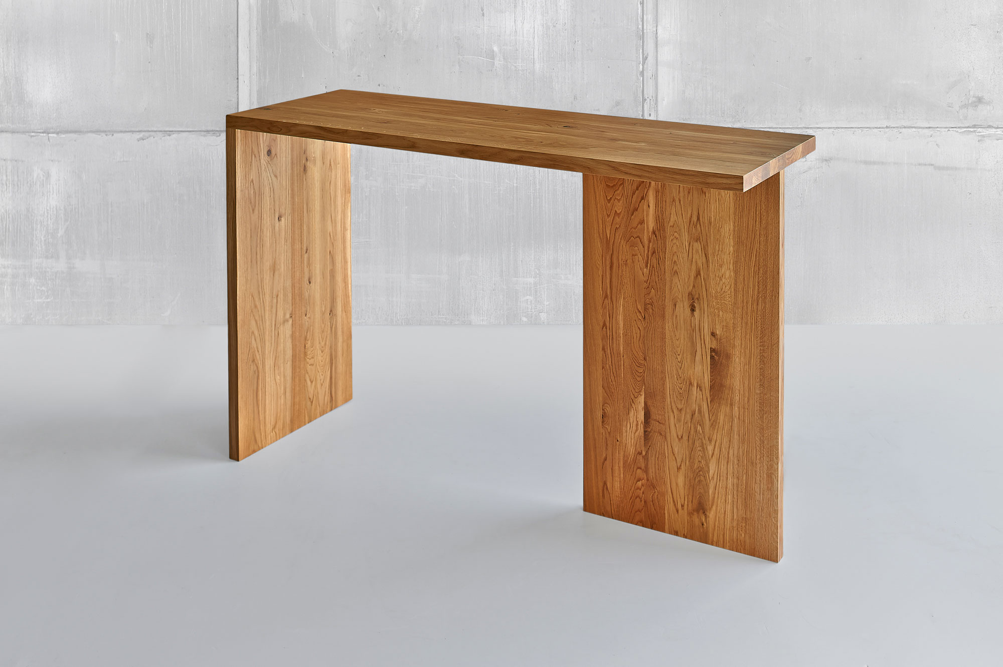Massivholz Konsolentisch MENA CONSOLE 1460 Maßgefertigt aus Massivholz von vitamin design