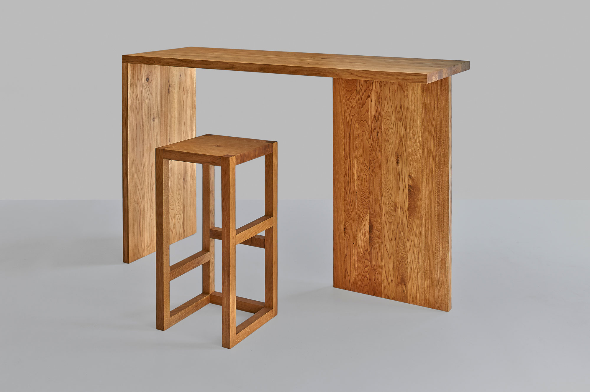 Massivholz Konsolentisch MENA CONSOLE 1468 Maßgefertigt aus Massivholz von vitamin design