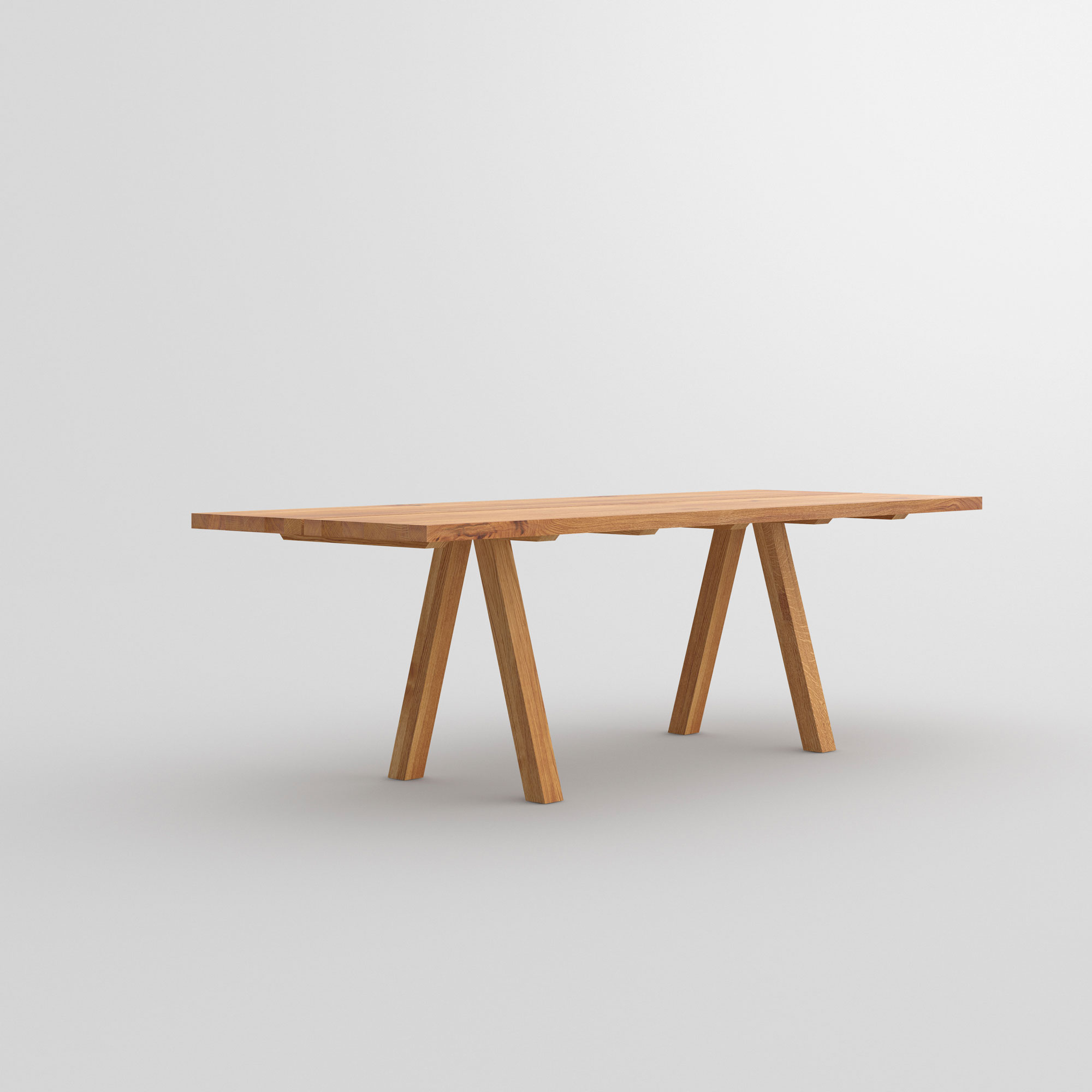 Massivholz Tisch PAPILIO BASIC cam2 Maßgefertigt aus Massivholz von vitamin design