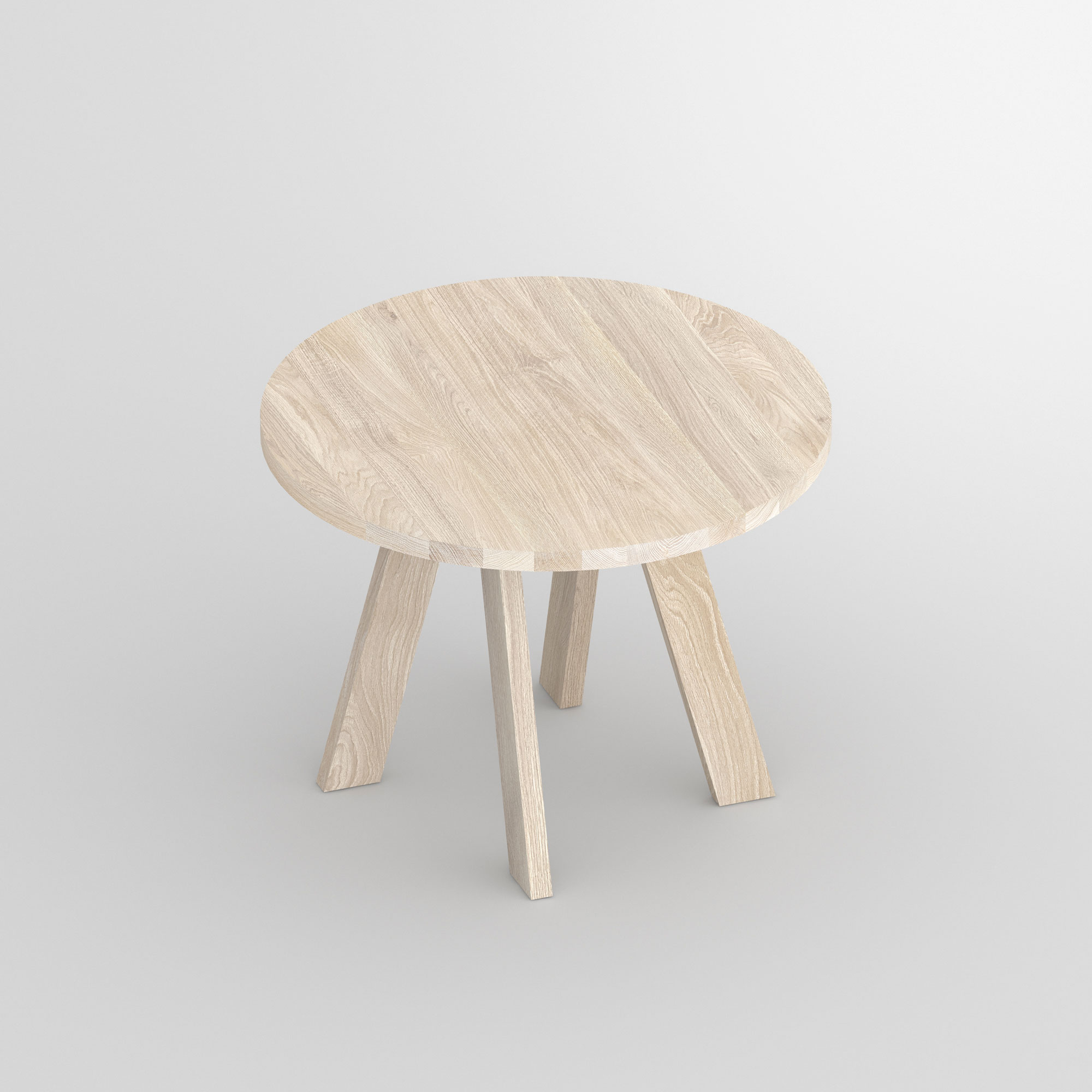 Designtisch Rund ZIRKEL cam3 Maßgefertigt aus Massivholz von vitamin design
