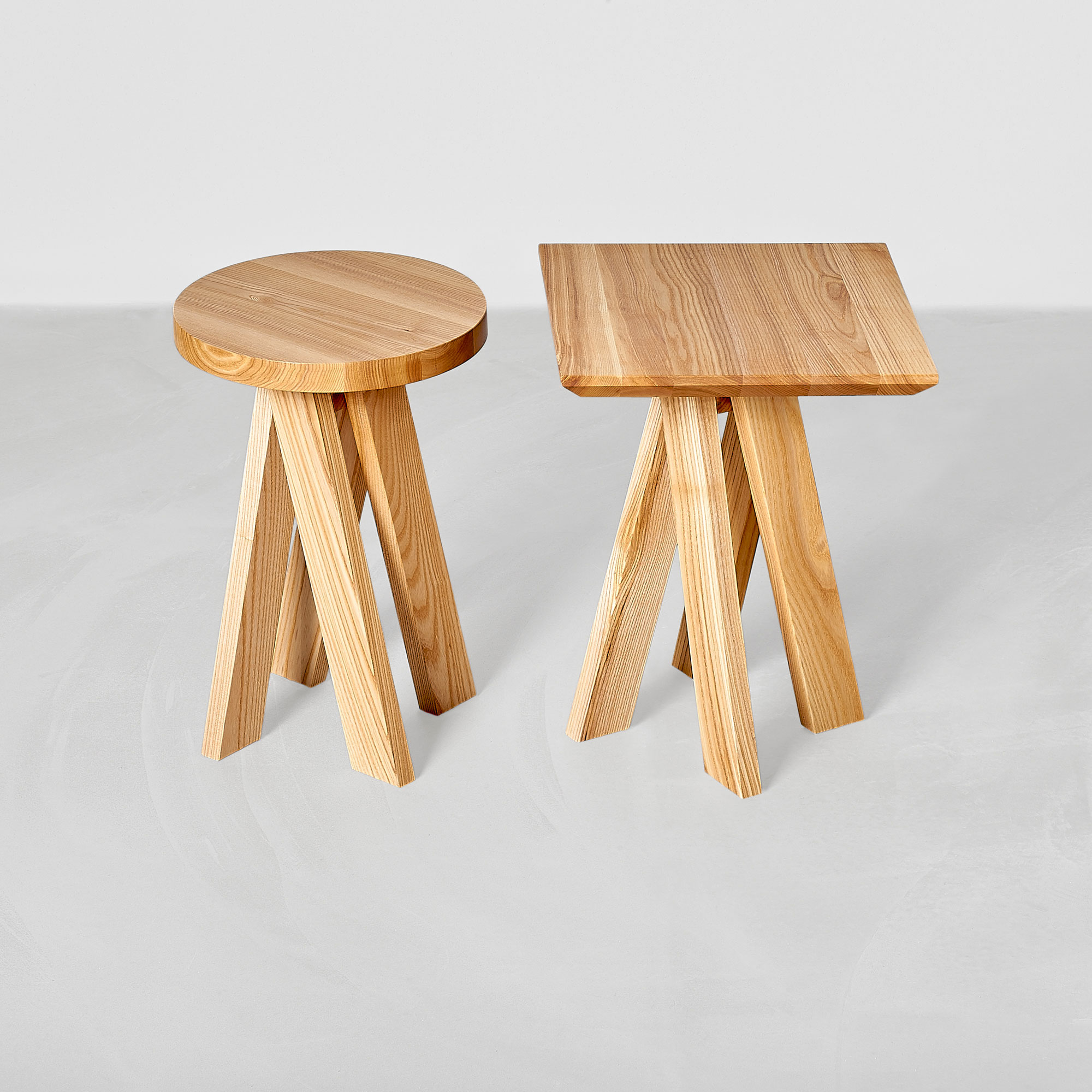 Designer Couchtisch ZIRKEL QG Zirkel4730 Maßgefertigt aus Massivholz von vitamin design