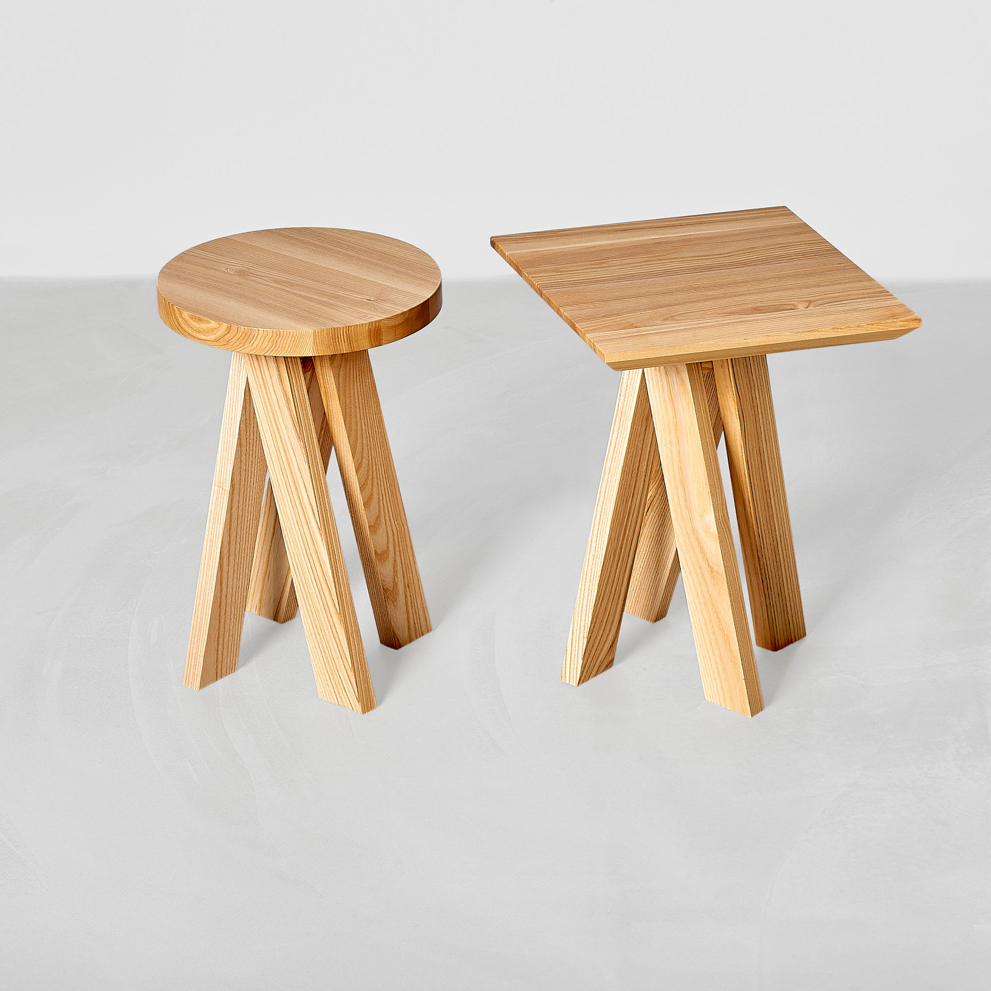 Designer Couchtisch ZIRKEL QG Zirkel4728 Maßgefertigt aus Massivholz von vitamin design
