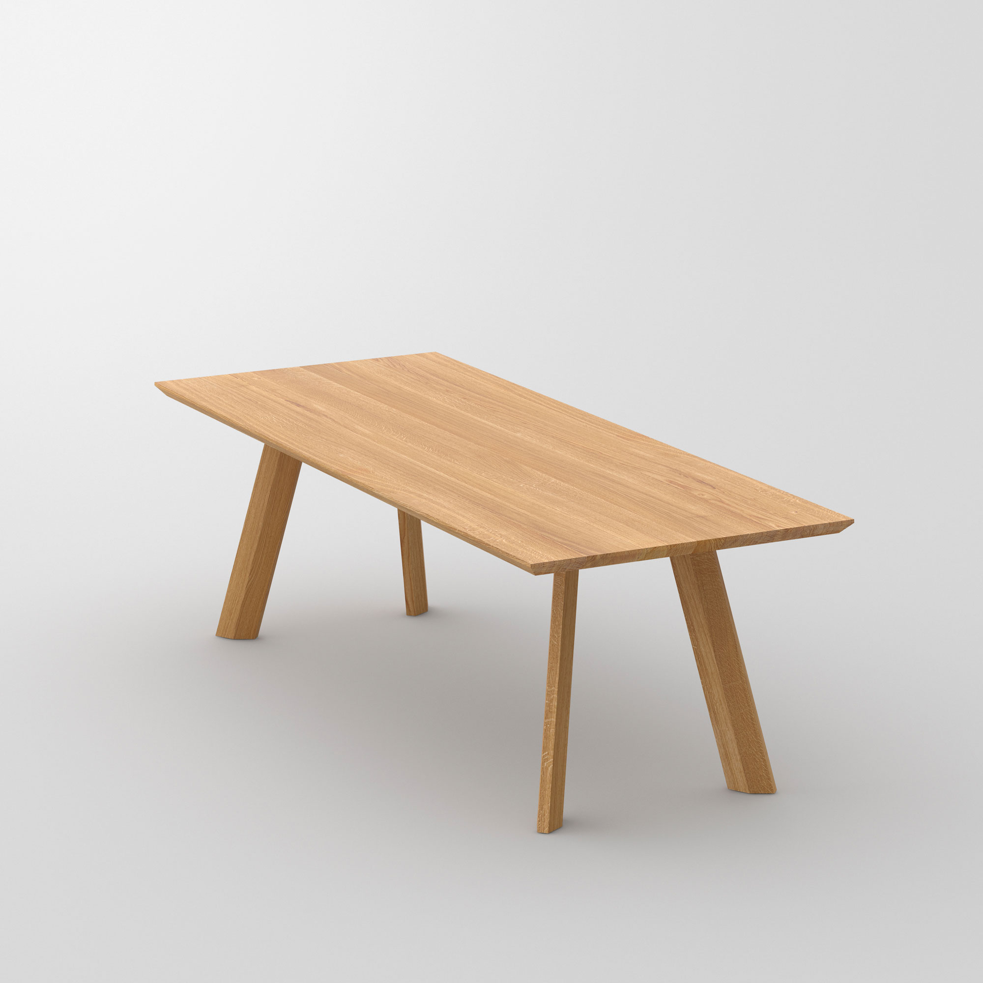 Designer Esstisch RHOMBI BASIC cam2 Maßgefertigt aus Massivholz von vitamin design