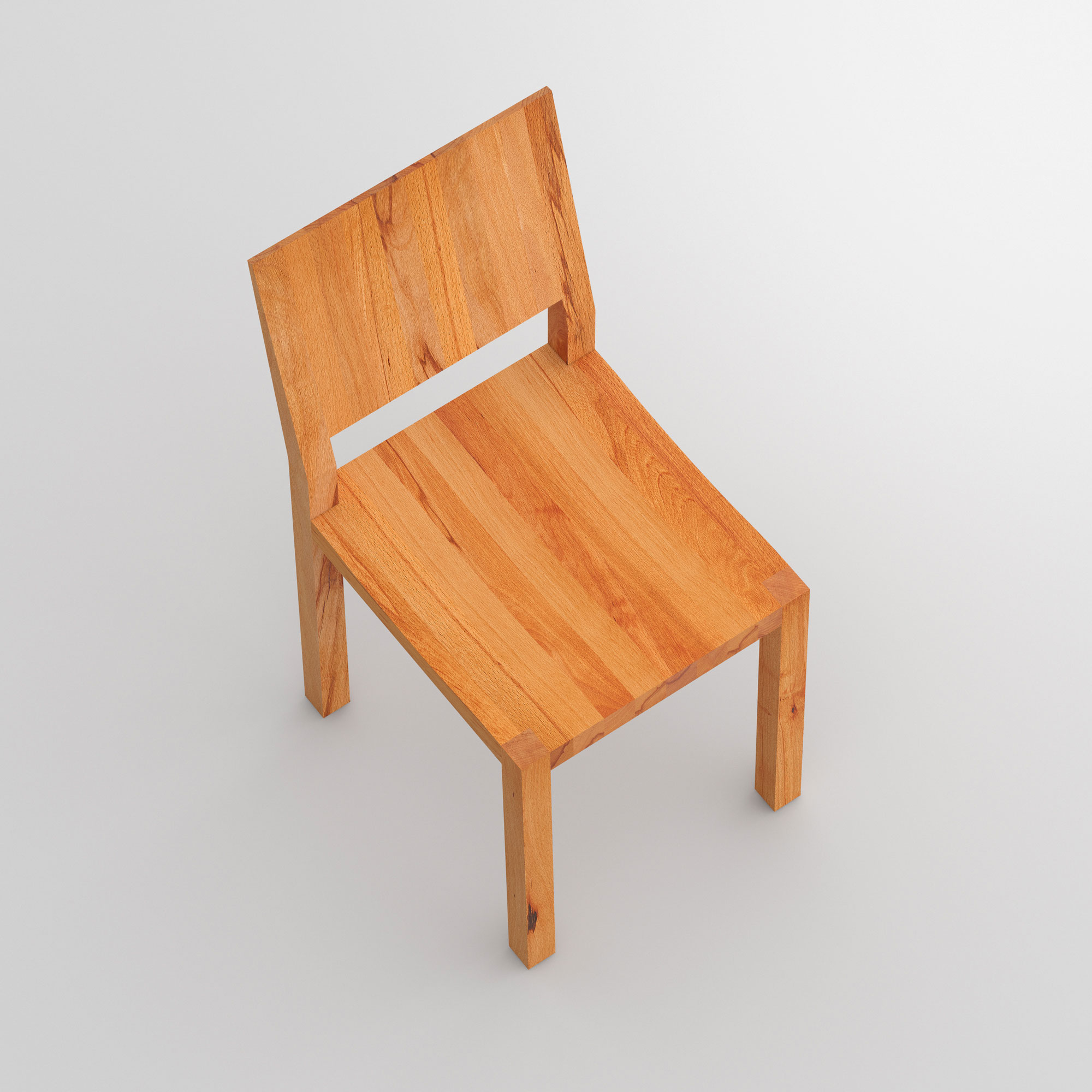 Massivholz Stuhl TAU cam2 Maßgefertigt aus Massivholz von vitamin design