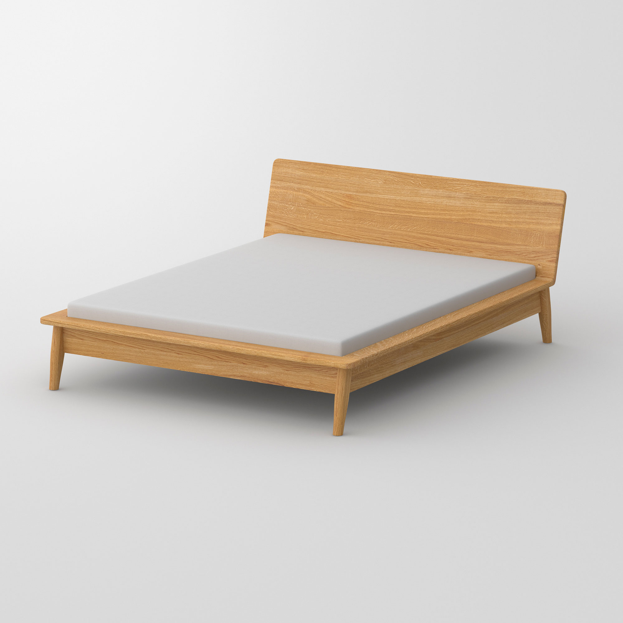 Designer Holzbett AETAS cam3 Maßgefertigt aus Massivholz von vitamin design