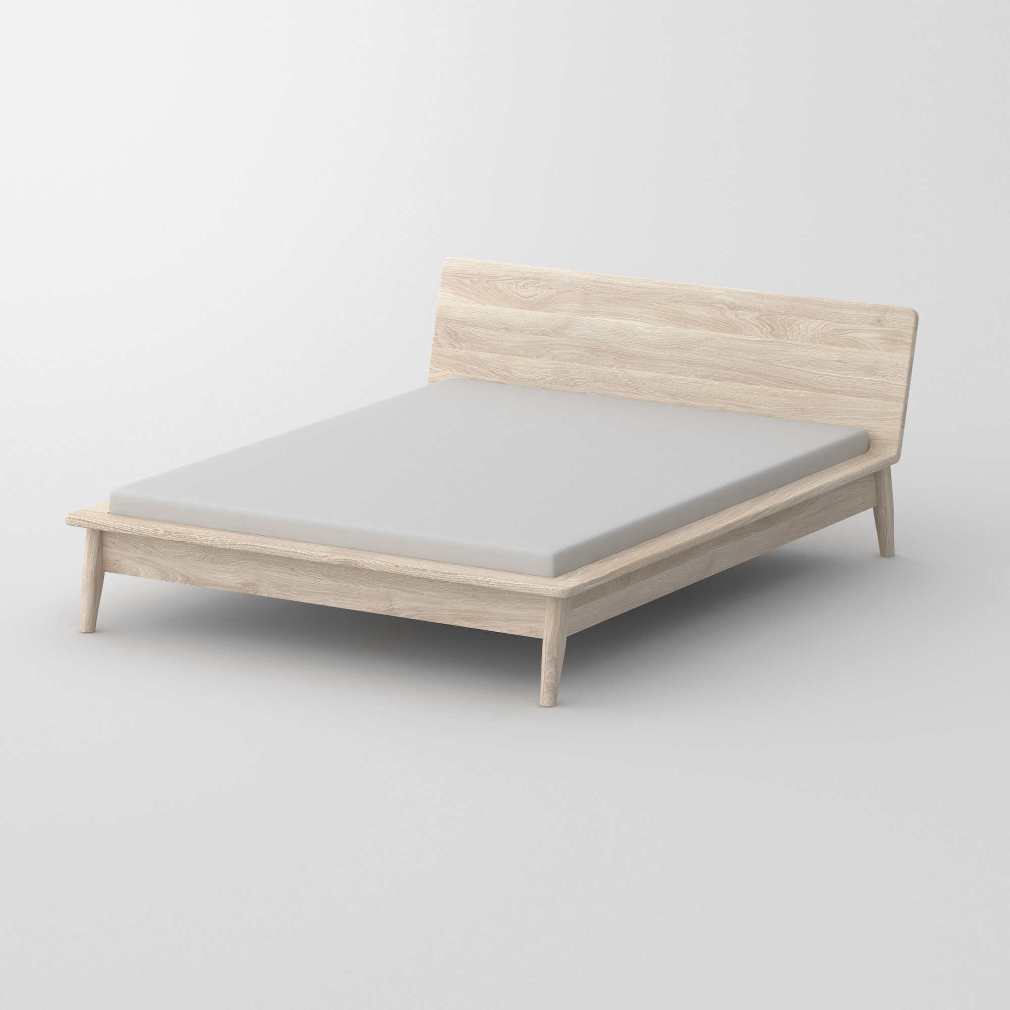 Designer Holzbett AETAS cam3 Maßgefertigt aus Massivholz von vitamin design