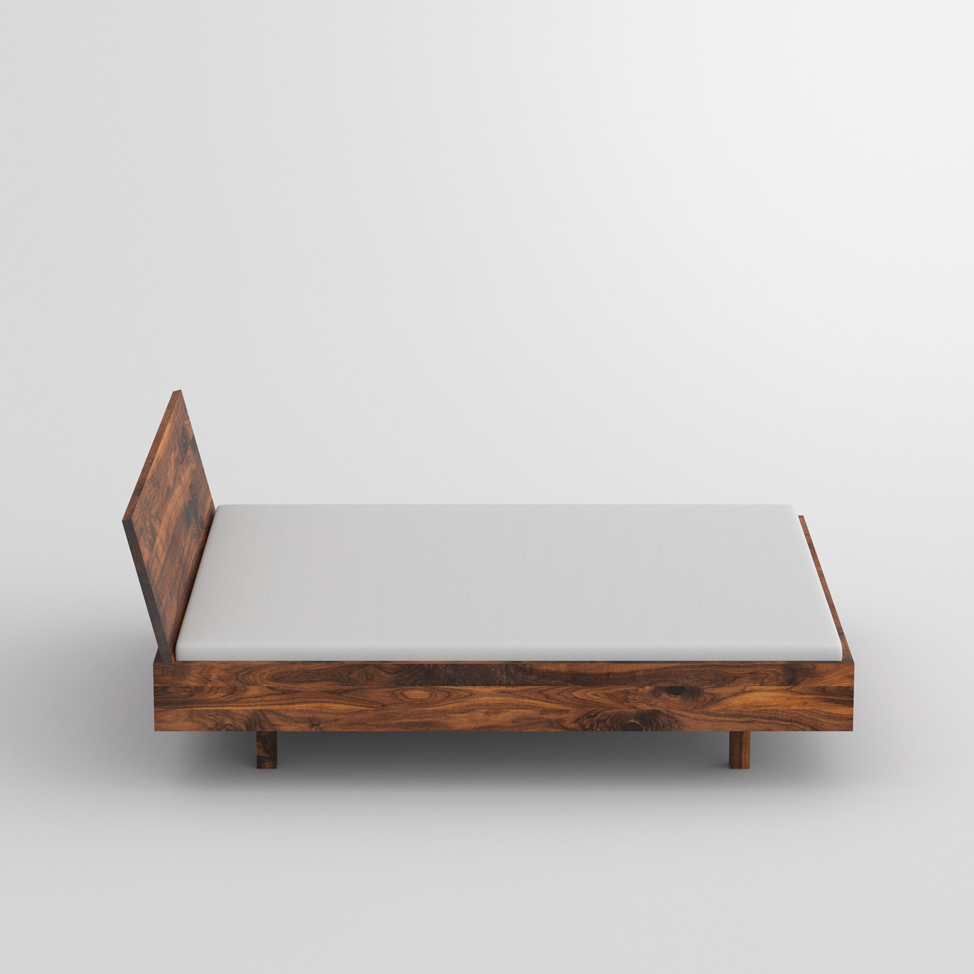 Konfigurierbares Holzbett QUADRA cam2 Maßgefertigt aus Massivholz von vitamin design