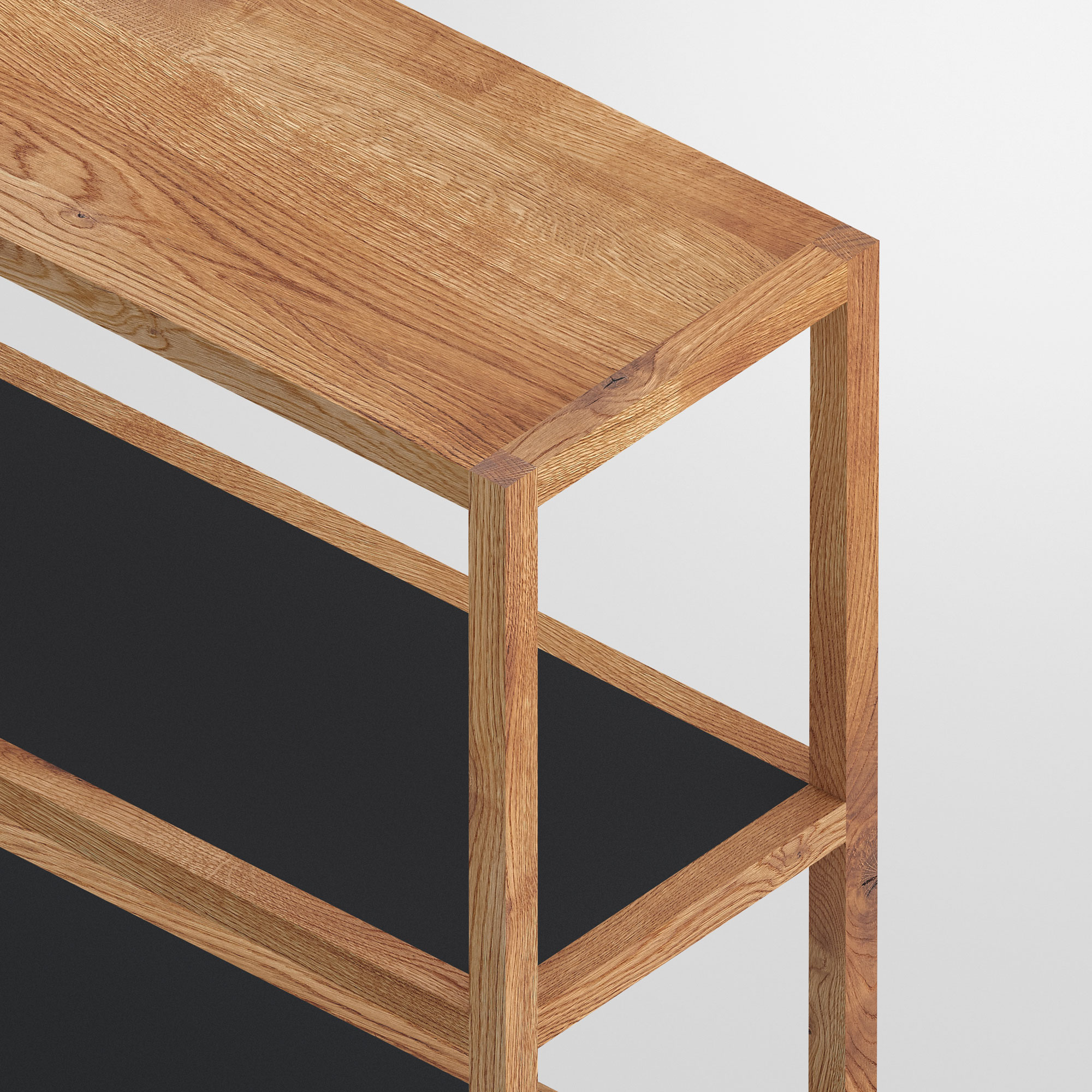 Linoleum Holz Regal SENA cam4 Maßgefertigt aus Massivholz von vitamin design