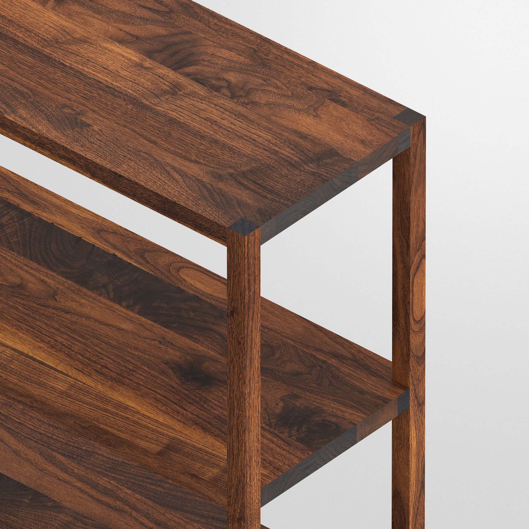 Linoleum Holz Regal SENA cam4 Maßgefertigt aus Massivholz von vitamin design
