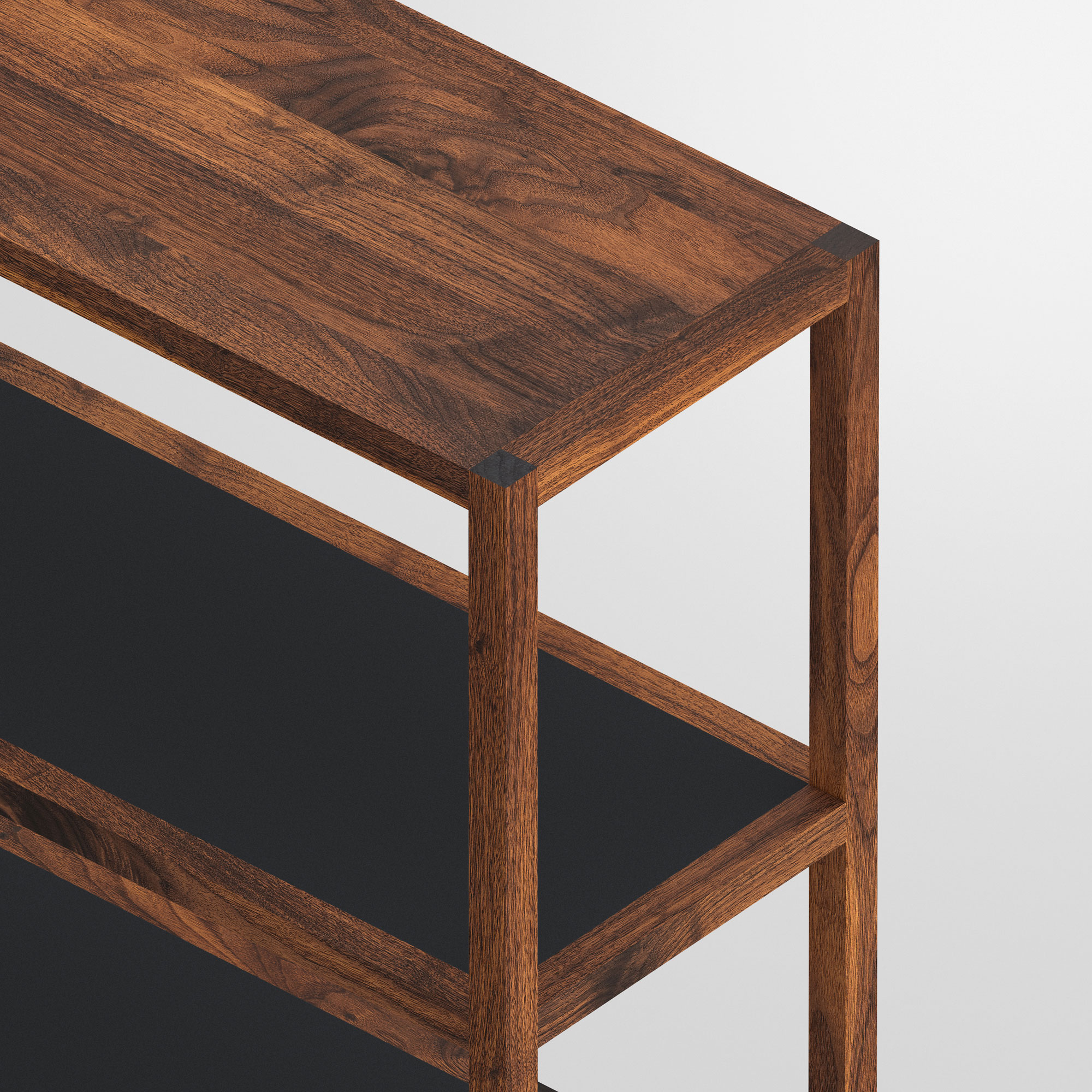 Linoleum Holz Regal SENA cam4 Maßgefertigt aus Massivholz von vitamin design