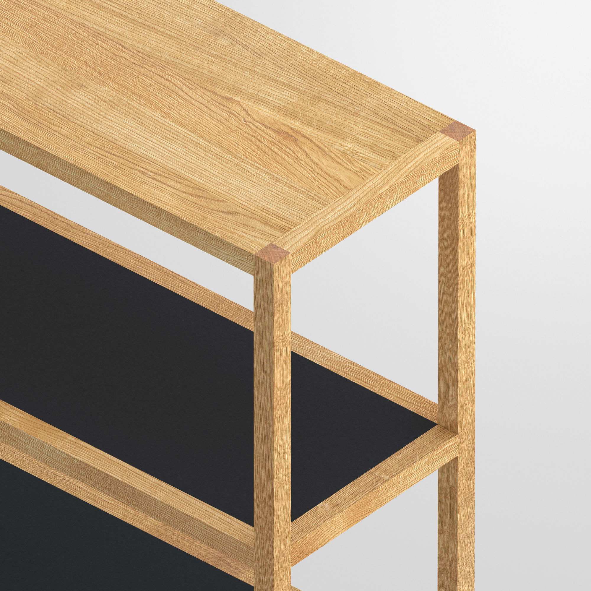 Linoleum Holz Regal SENA cam4 Maßgefertigt aus Massivholz von vitamin design