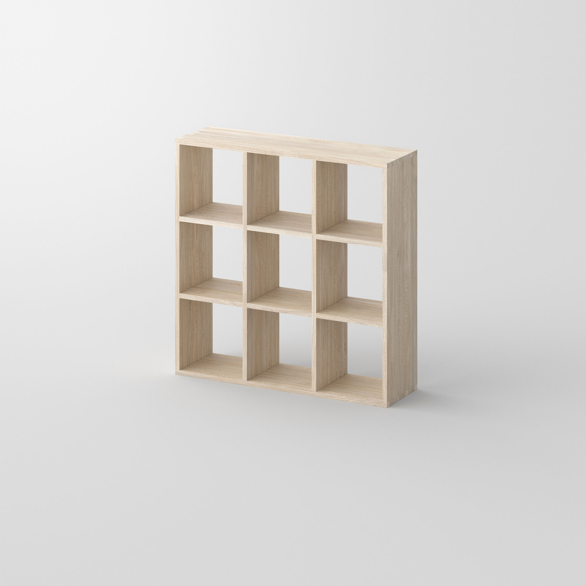Designer Holzregal PISA G cam1 Maßgefertigt aus Massivholz von vitamin design