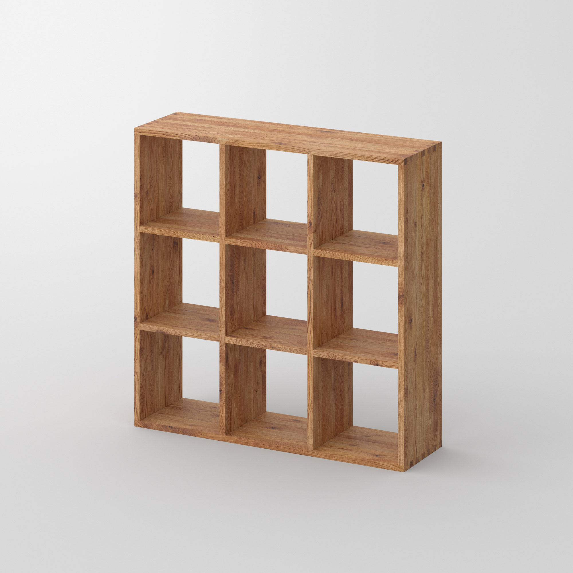 Designer Holzregal PISA G cam1 Maßgefertigt aus Massivholz von vitamin design