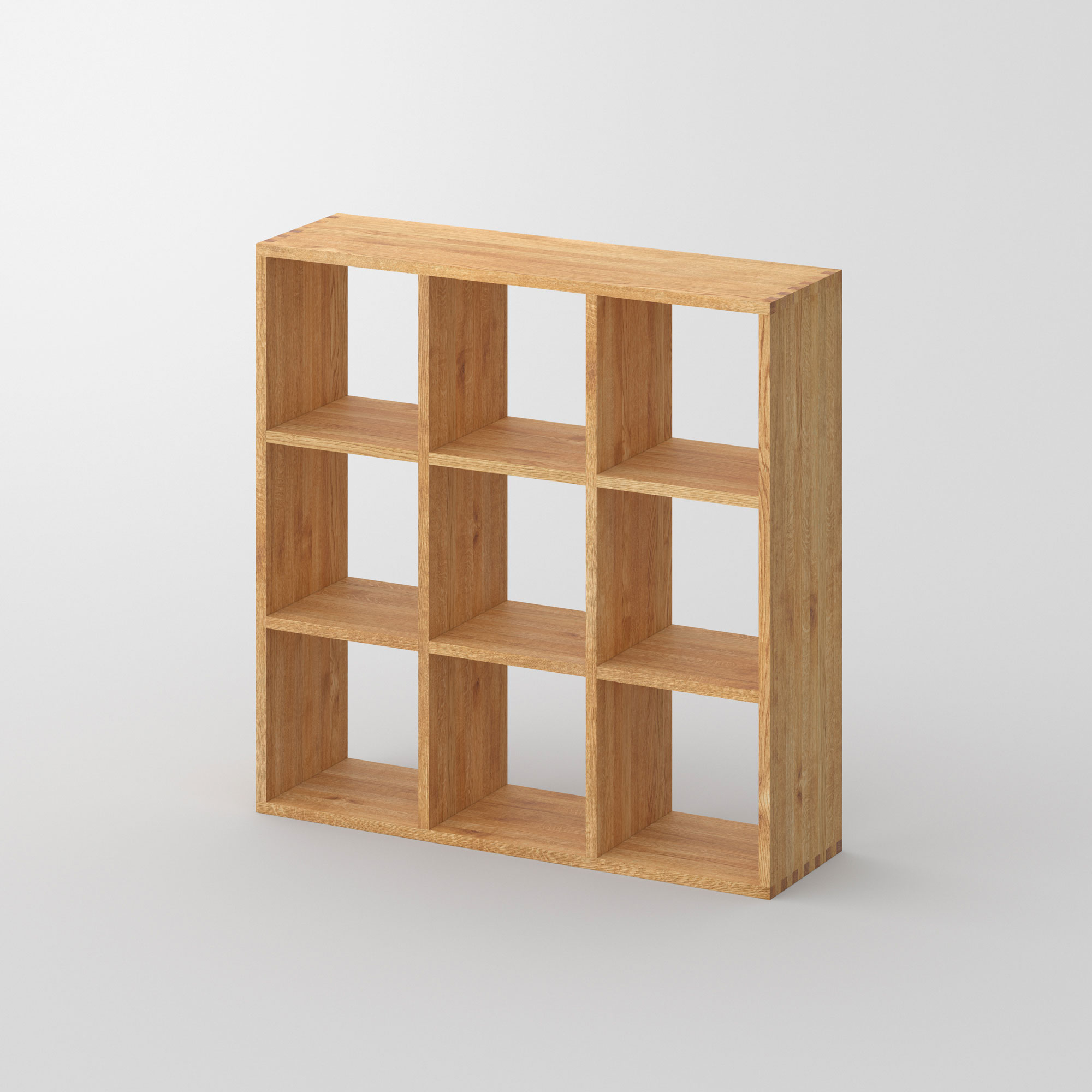 Designer Holzregal PISA G cam1 Maßgefertigt aus Massivholz von vitamin design