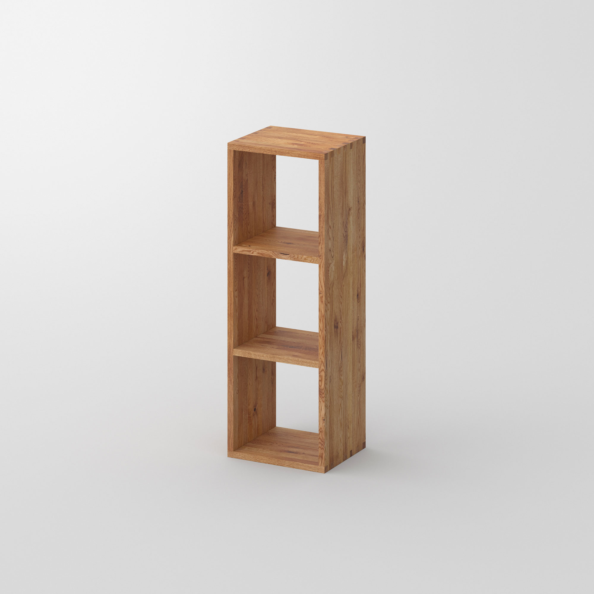Designer Holzregal PISA G cam1 Maßgefertigt aus Massivholz von vitamin design