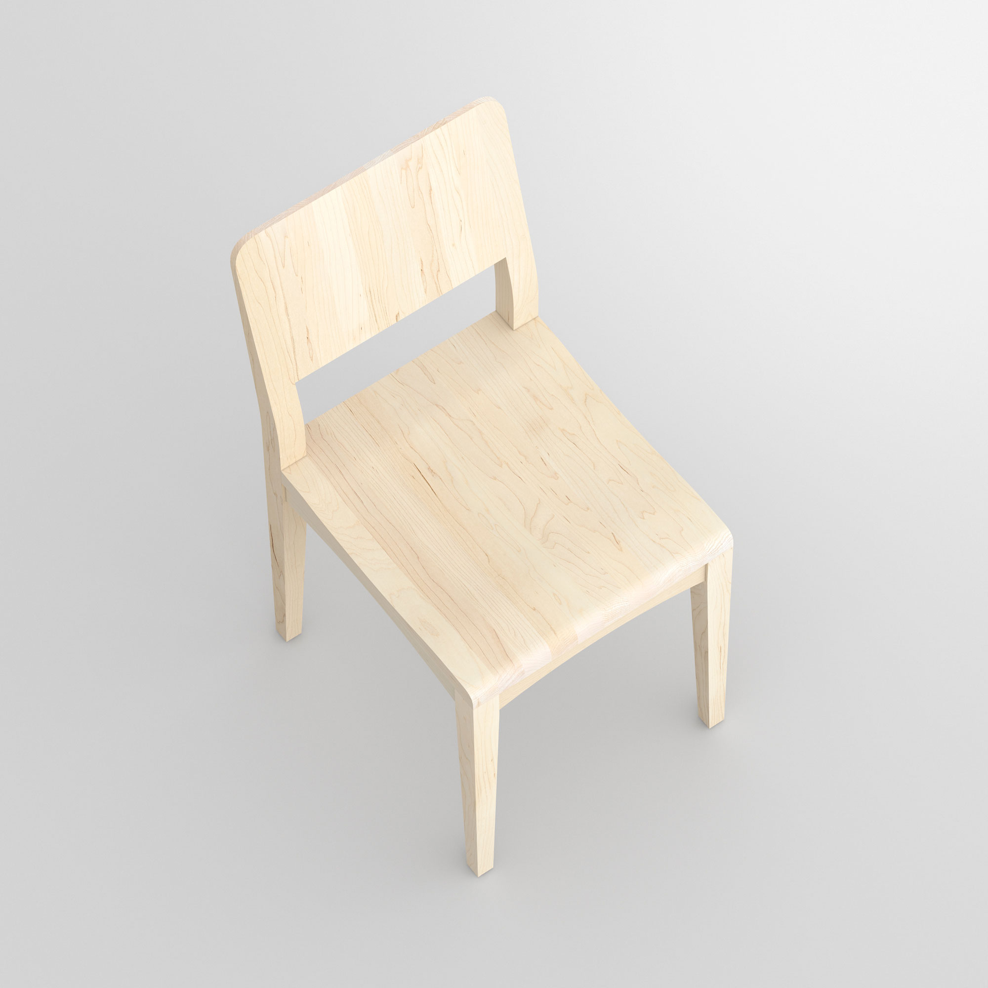 Massivholz Stuhl INTUS cam2 Maßgefertigt aus Massivholz von vitamin design