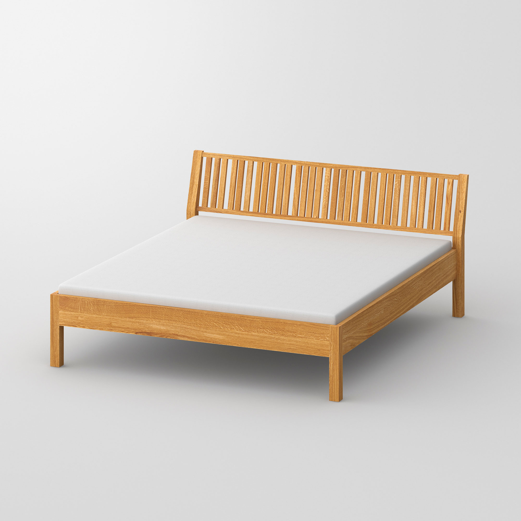 Designer Bett VILLA cam1 Maßgefertigt aus Massivholz von vitamin design