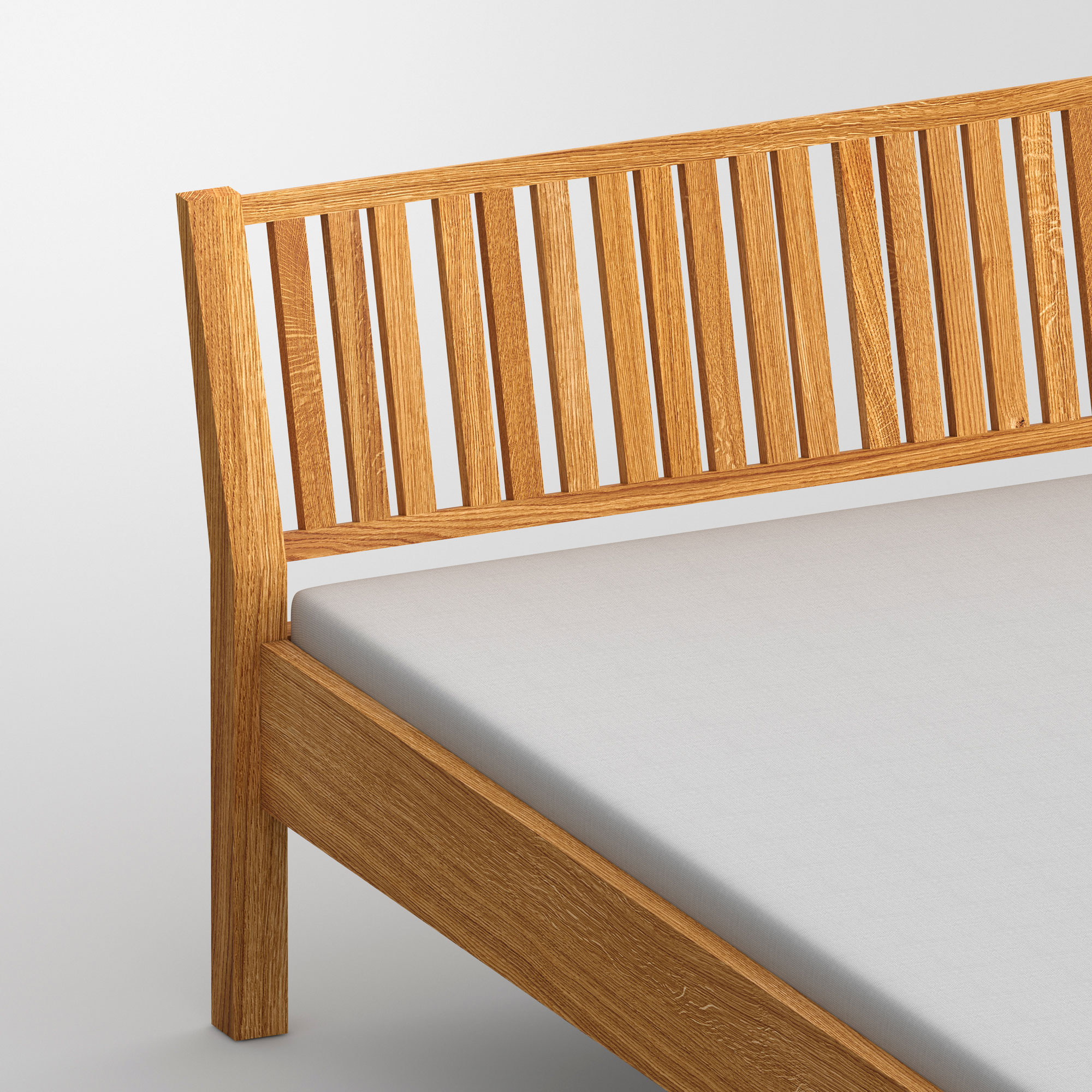 Designer Bett VILLA cam2 Maßgefertigt aus Massivholz von vitamin design