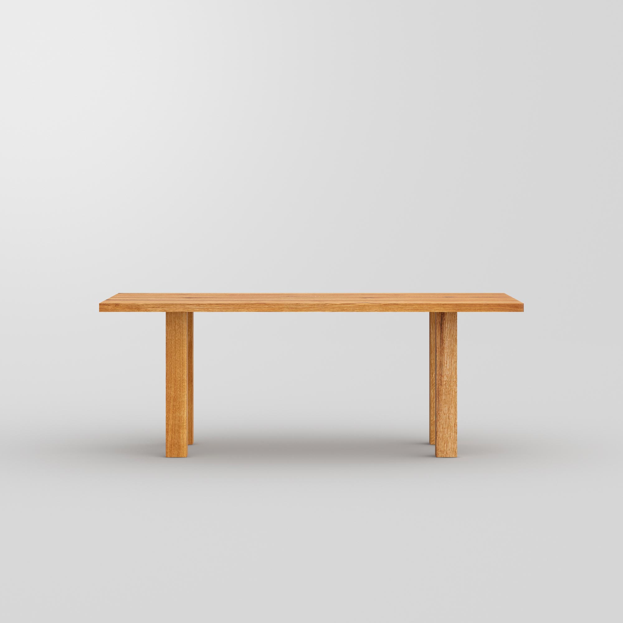 Zargenloser Tisch DUCK cam2 Maßgefertigt aus Massivholz von vitamin design