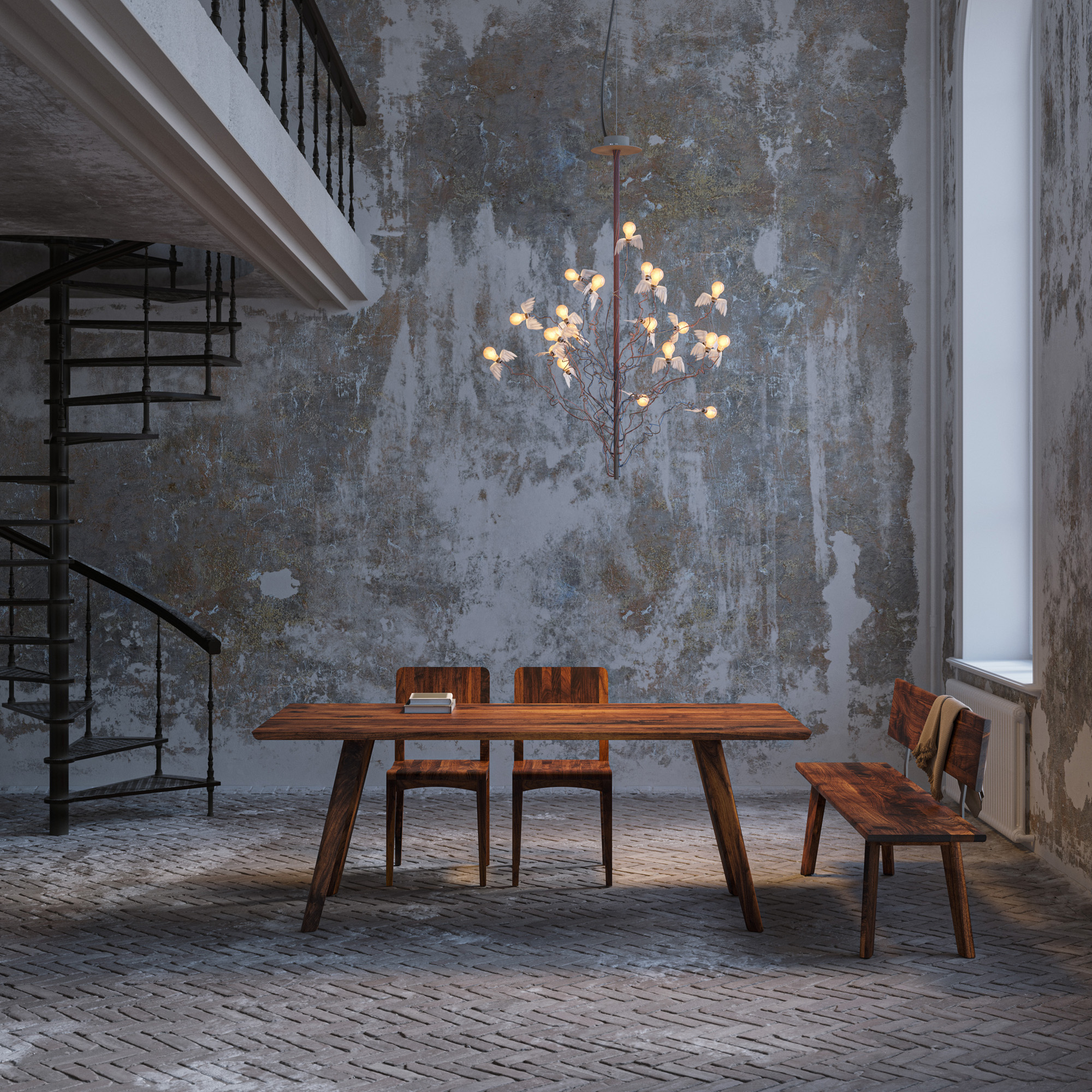  Bank RIVANO cam1 Maßgefertigt aus Massivholz von vitamin design