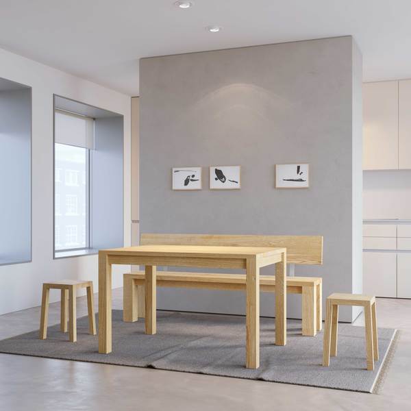 Esszimmertisch Rustikal CUBUS 3 B10X10 cam1 Maßgefertigt aus Massivholz von vitamin design