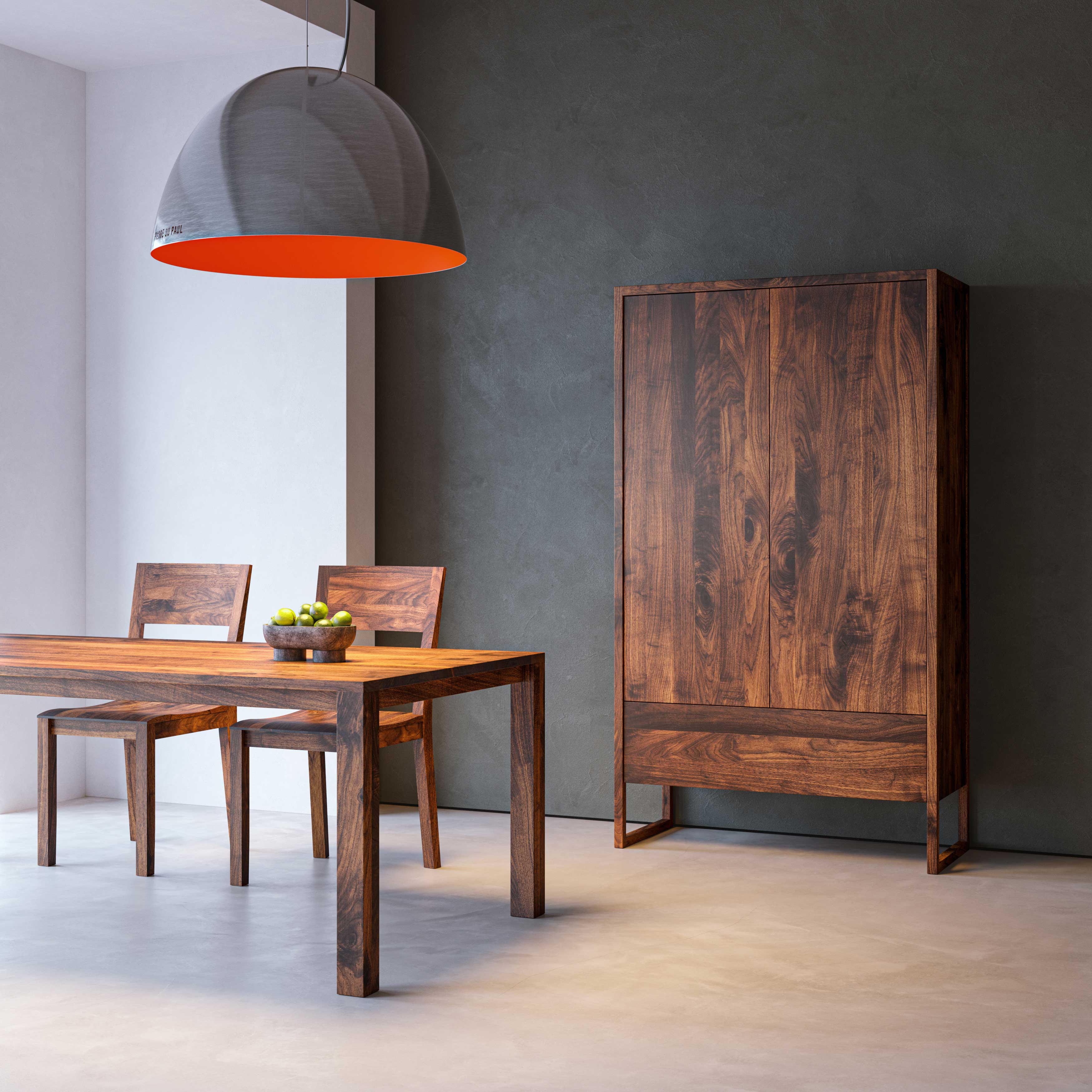 Variabler Esstisch VARIUS BASIC cam2 Maßgefertigt aus Massivholz von vitamin design